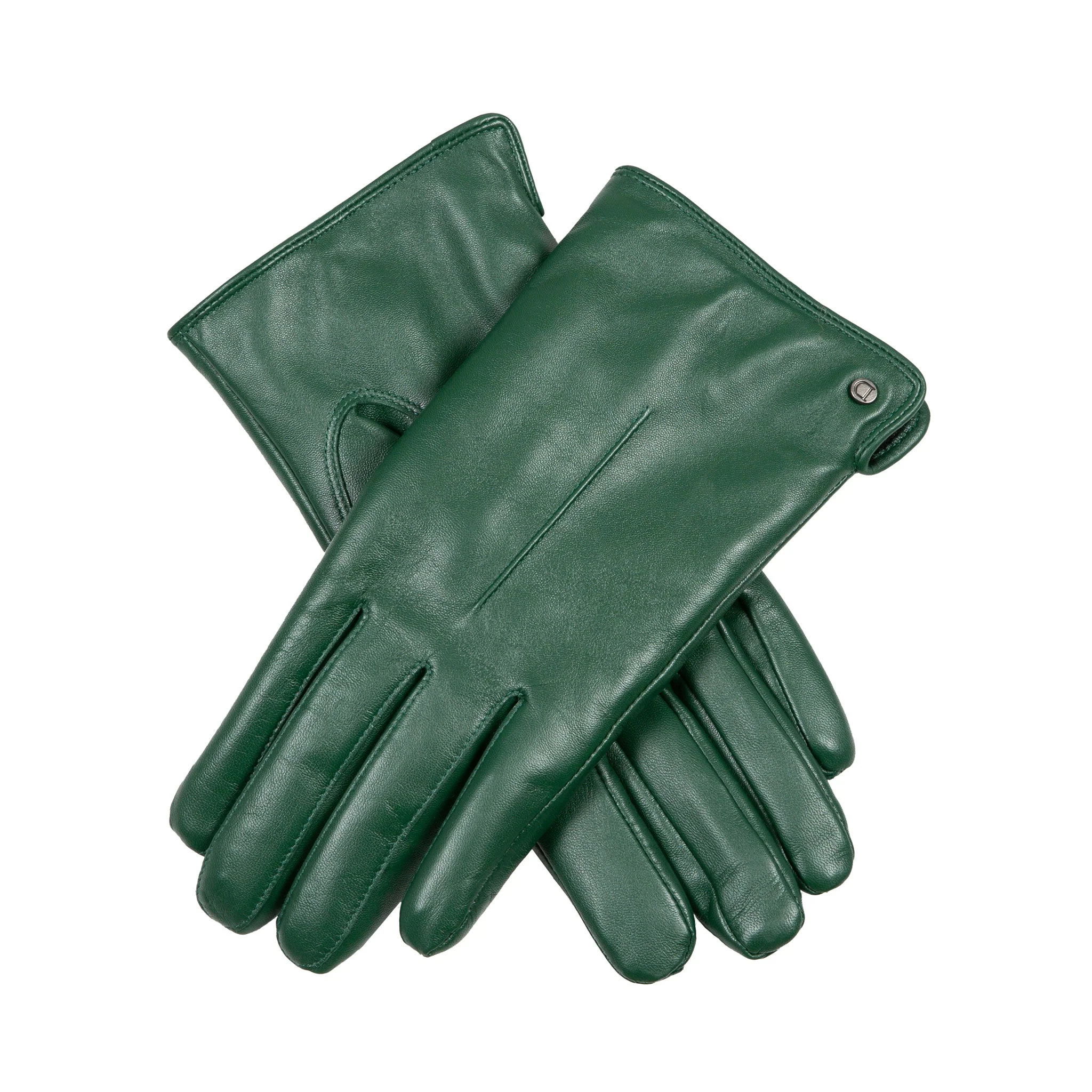 Women’s Touchscreen Single-Point Faux Fur-Lined Leather Gloves - Image 65