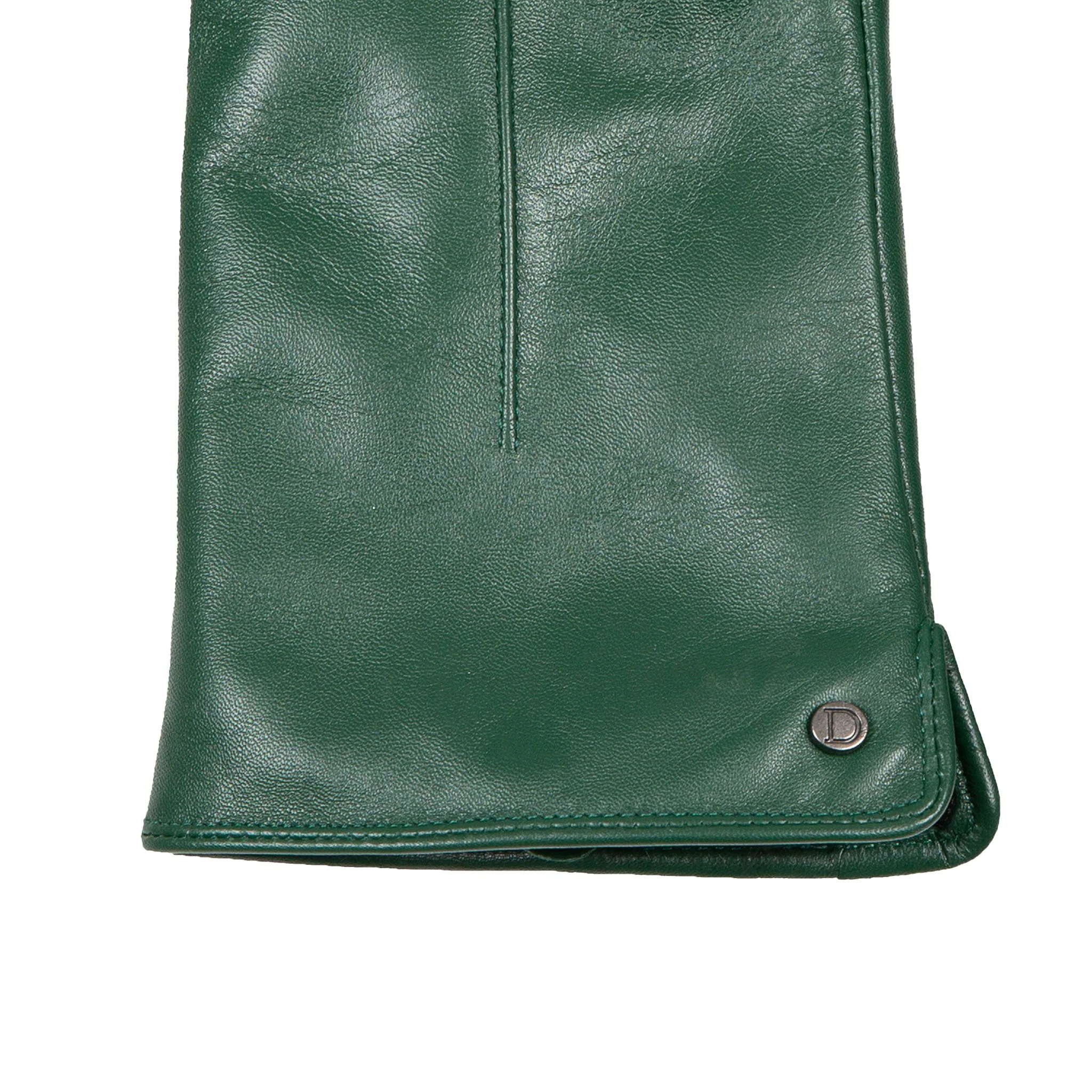 Women’s Touchscreen Single-Point Faux Fur-Lined Leather Gloves - Image 70