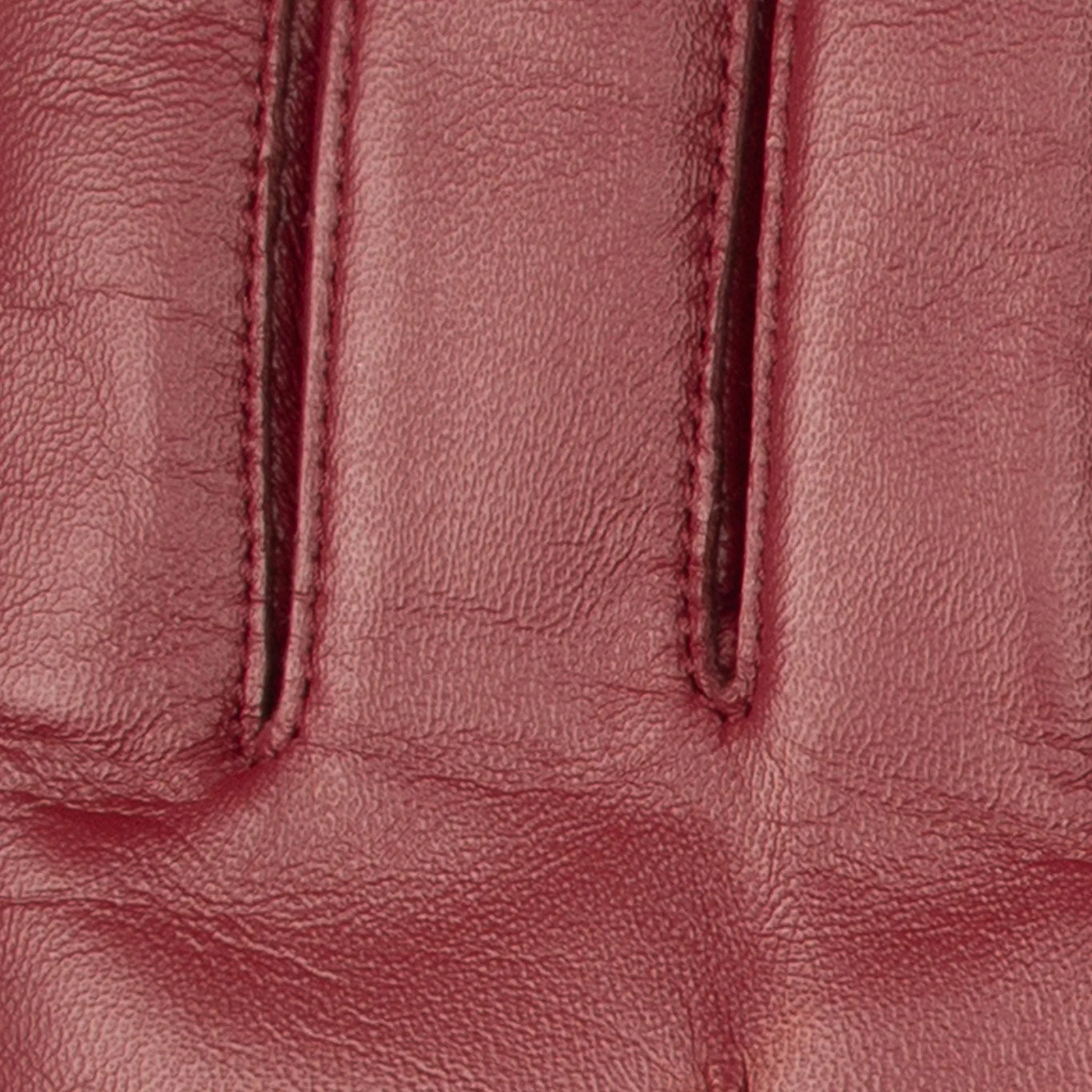 Women’s Touchscreen Single-Point Faux Fur-Lined Leather Gloves - Image 9