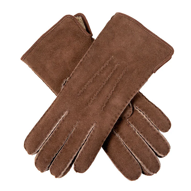 Women’s Handsewn Three-Point Lambskin Gloves - Image 4