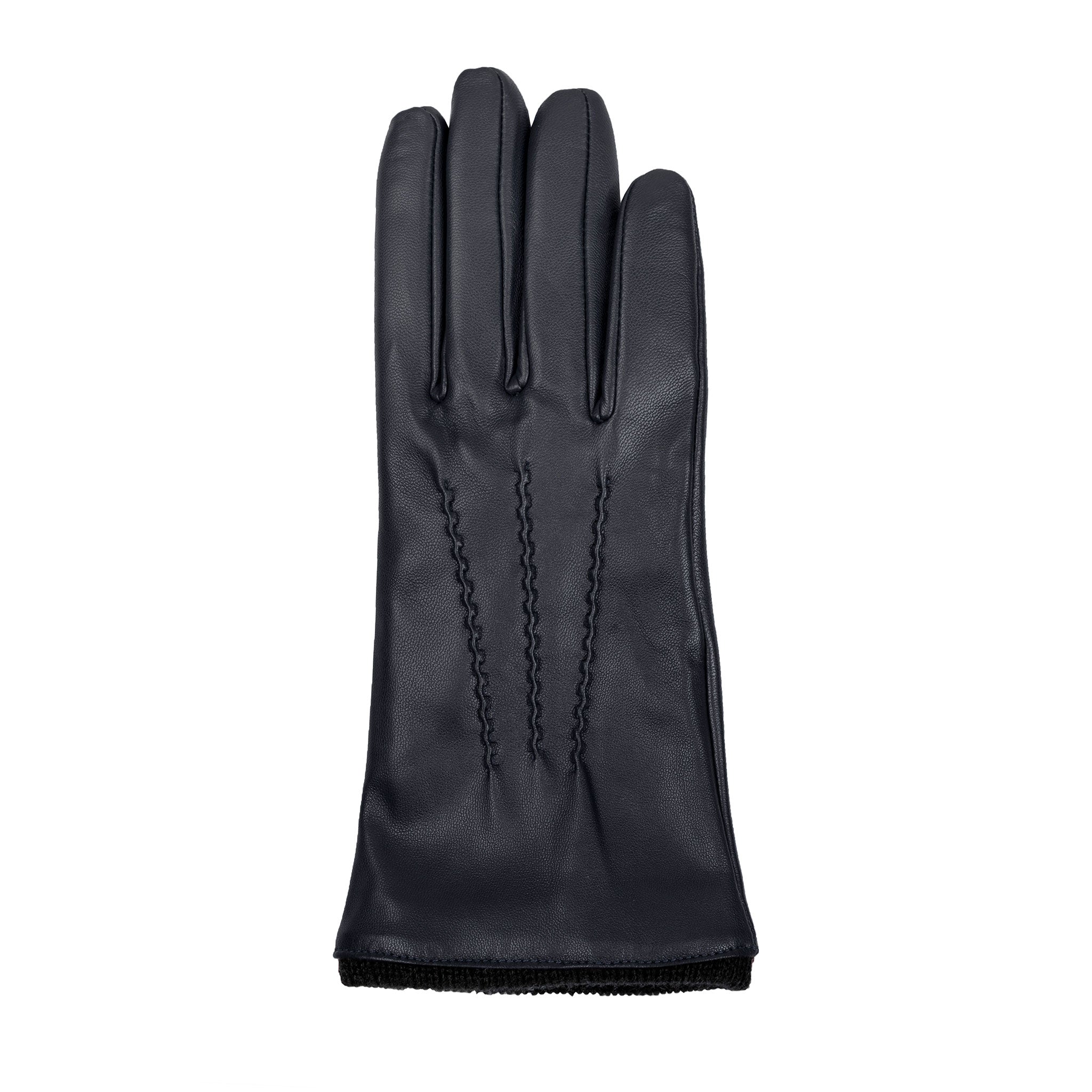 Women’s Heritage Touchscreen Handsewn Three-Point Cashmere-Lined Leather Gloves - Image 13