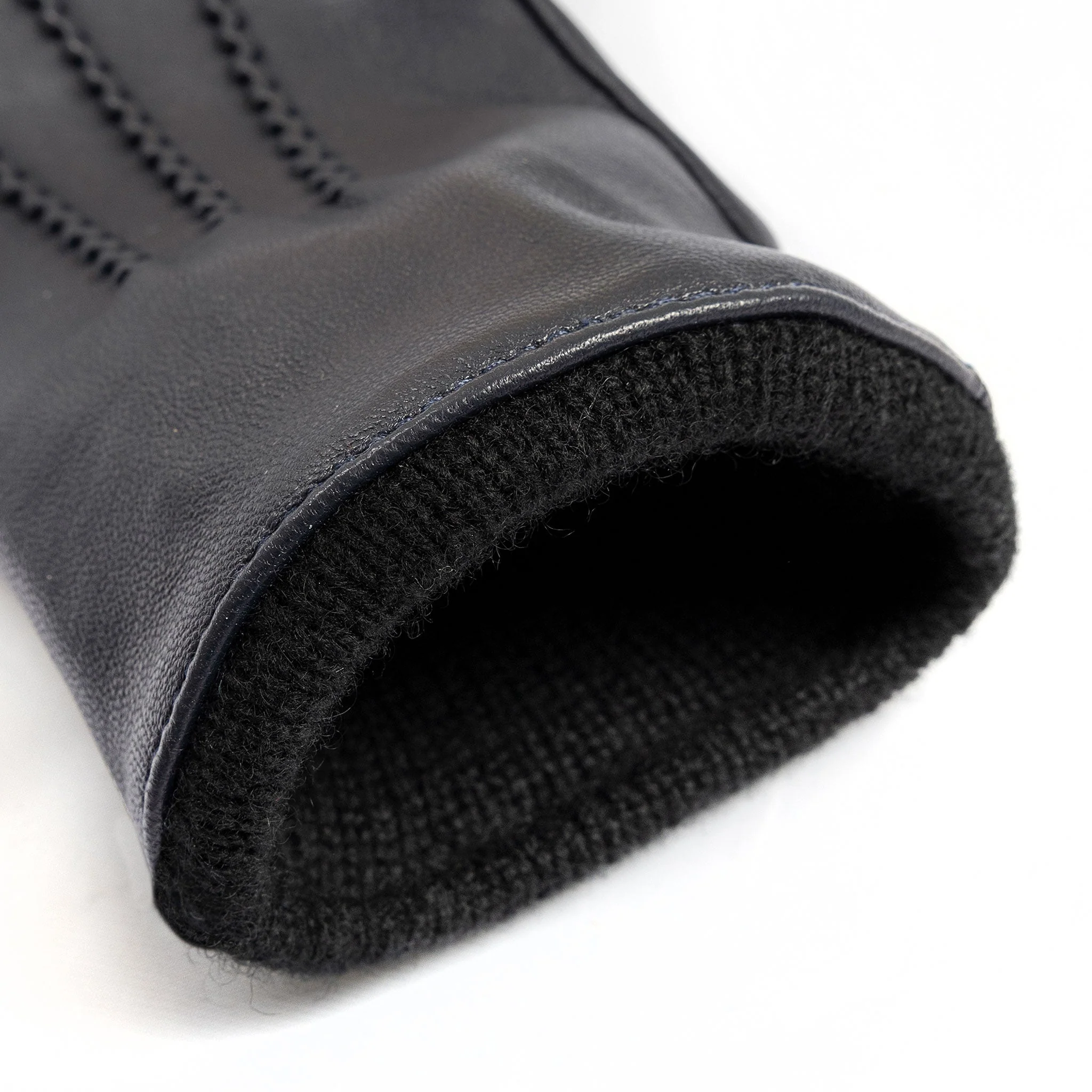 Women’s Heritage Touchscreen Handsewn Three-Point Cashmere-Lined Leather Gloves - Image 19