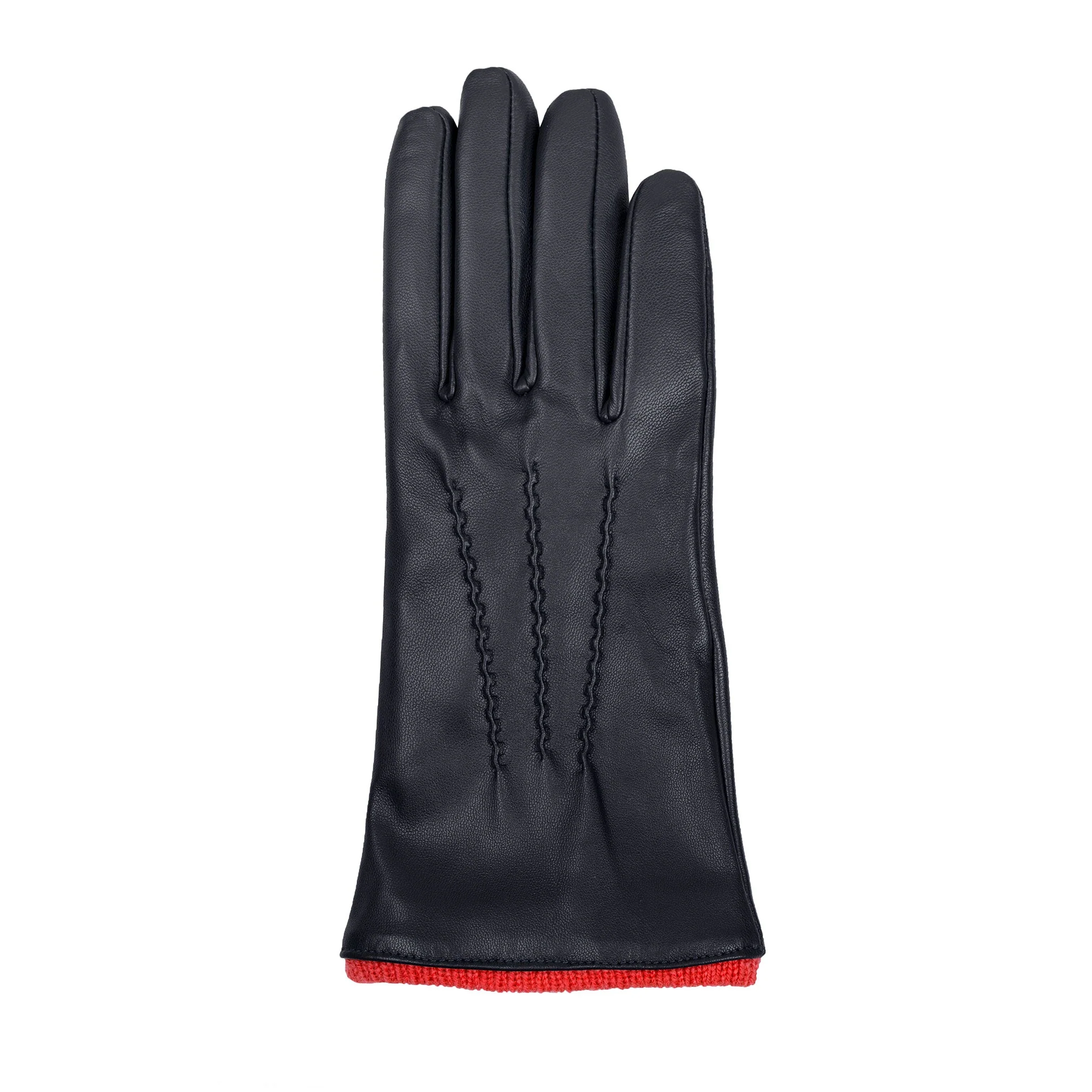 Women’s Heritage Touchscreen Handsewn Three-Point Cashmere-Lined Leather Gloves - Image 23