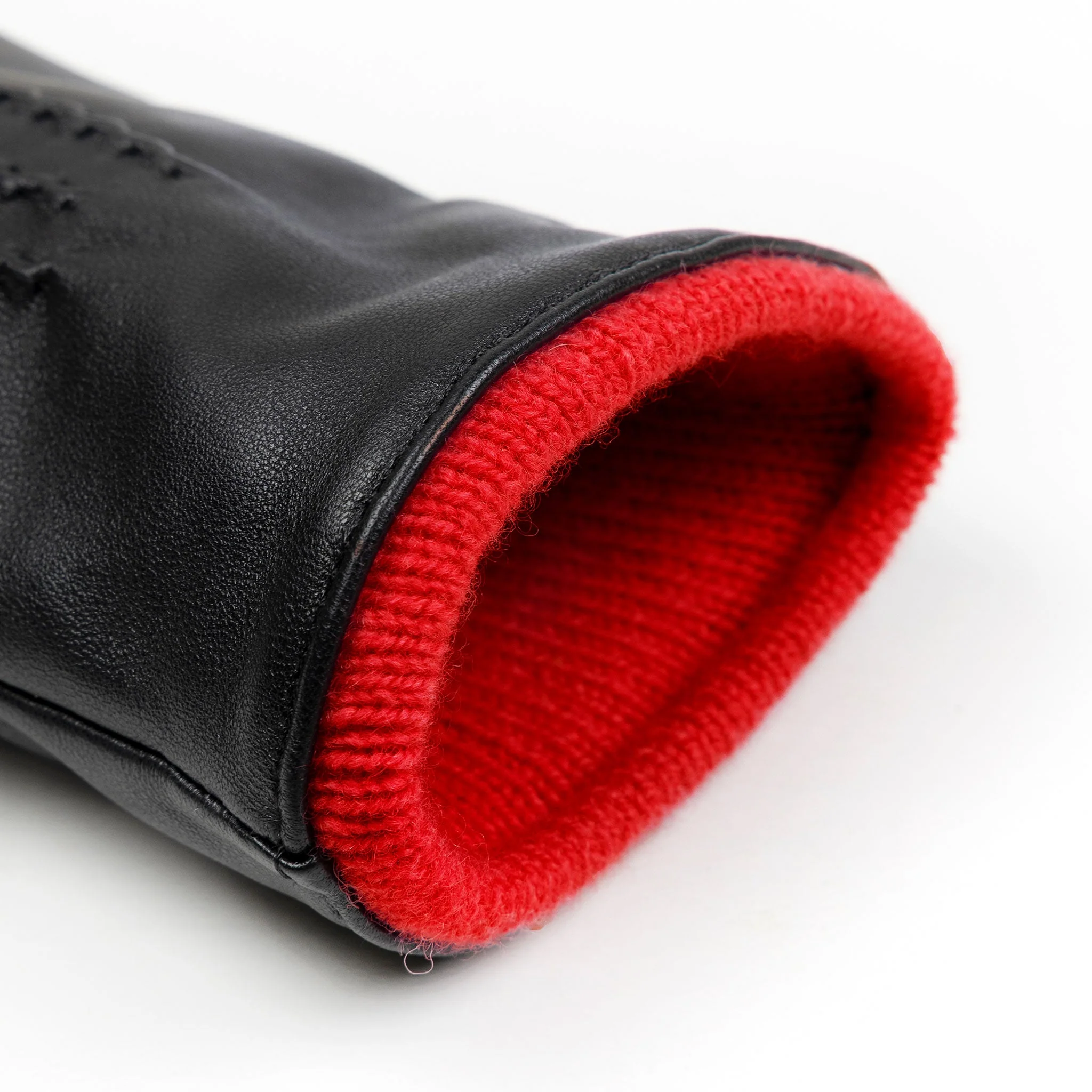 Women’s Heritage Touchscreen Handsewn Three-Point Cashmere-Lined Leather Gloves - Image 39