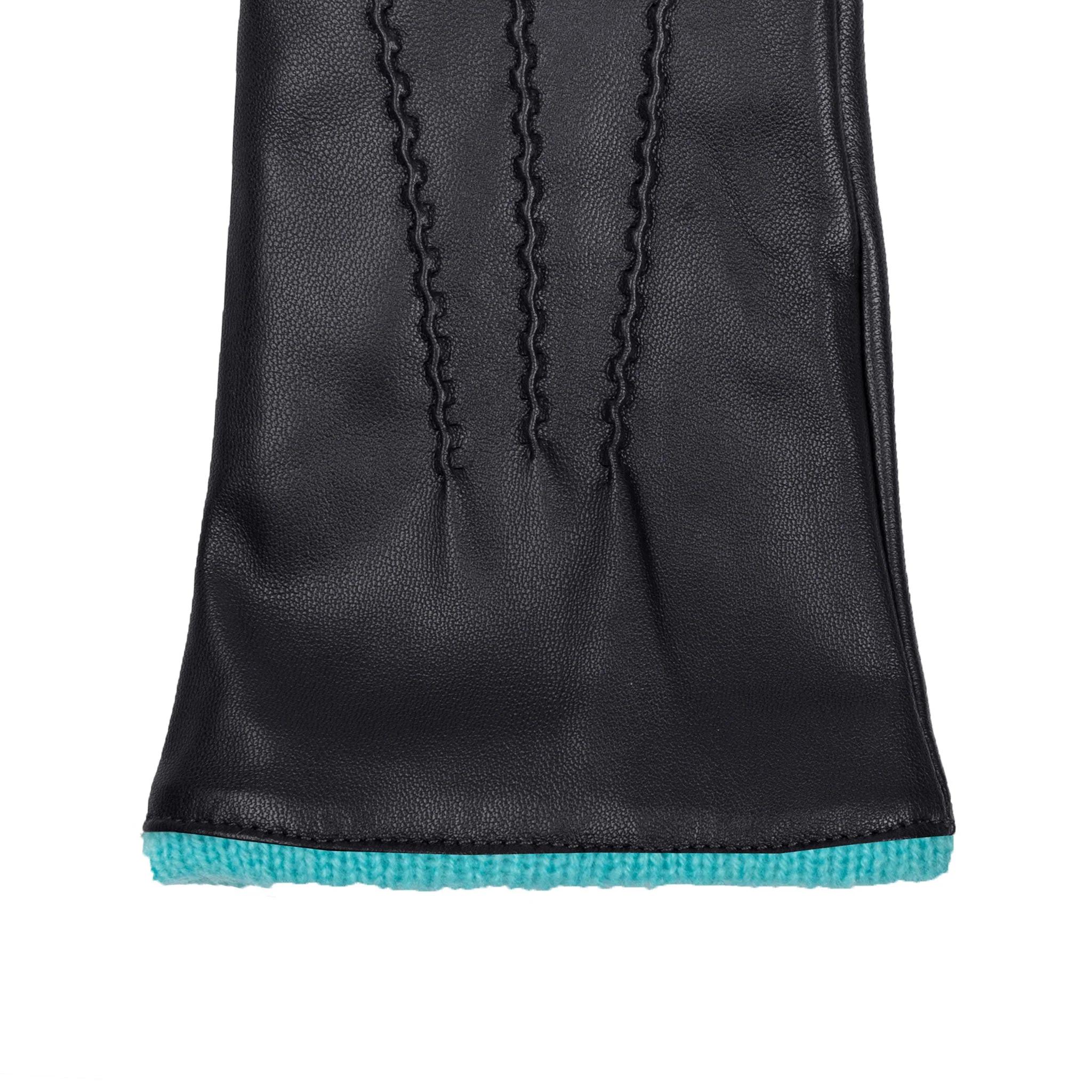 Women’s Heritage Touchscreen Handsewn Three-Point Cashmere-Lined Leather Gloves - Image 4