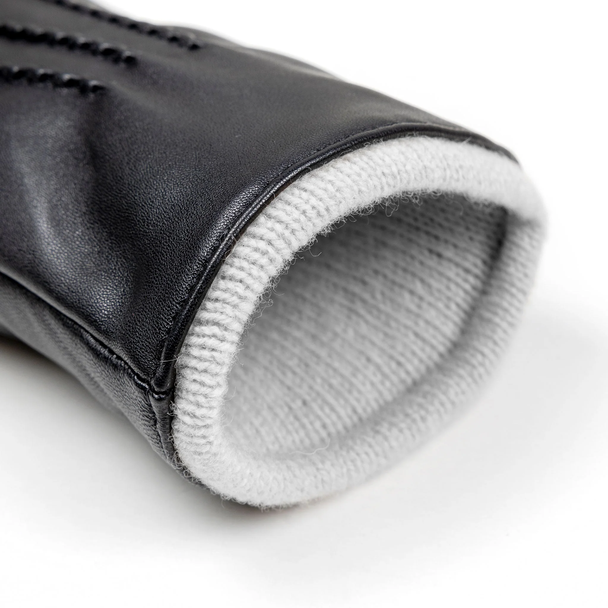 Women’s Heritage Touchscreen Handsewn Three-Point Cashmere-Lined Leather Gloves - Image 49