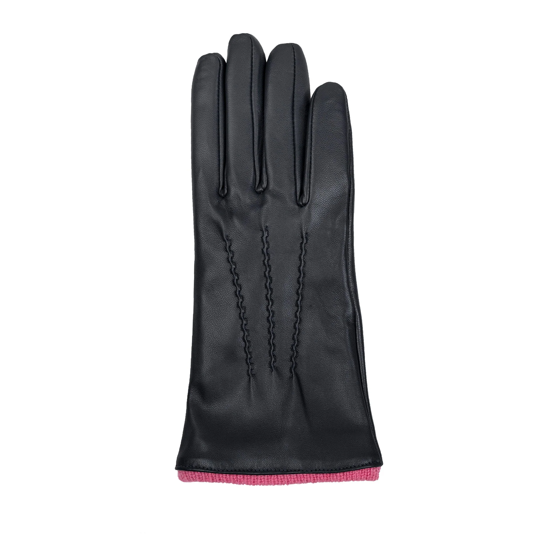 Women’s Heritage Touchscreen Handsewn Three-Point Cashmere-Lined Leather Gloves - Image 53