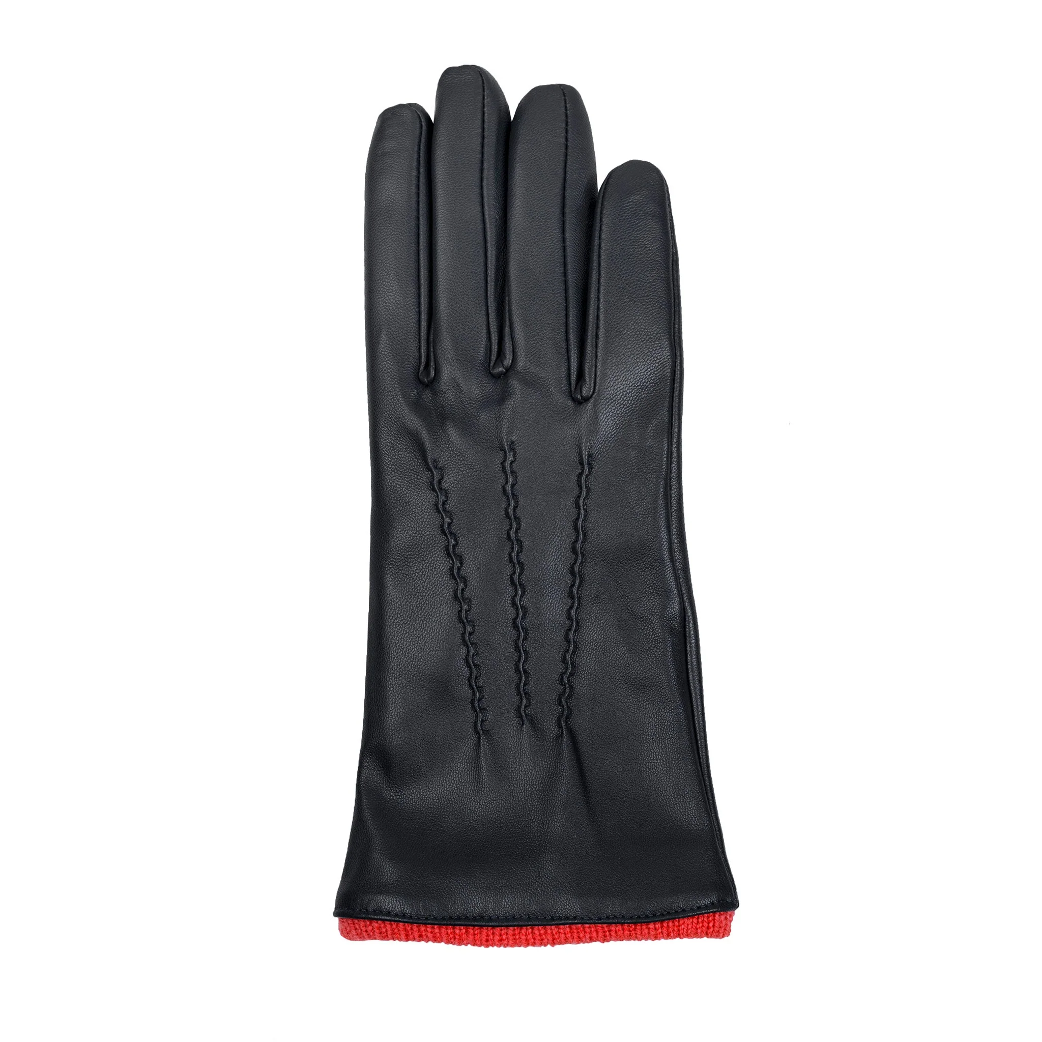 Women’s Heritage Touchscreen Handsewn Three-Point Cashmere-Lined Leather Gloves - Image 63