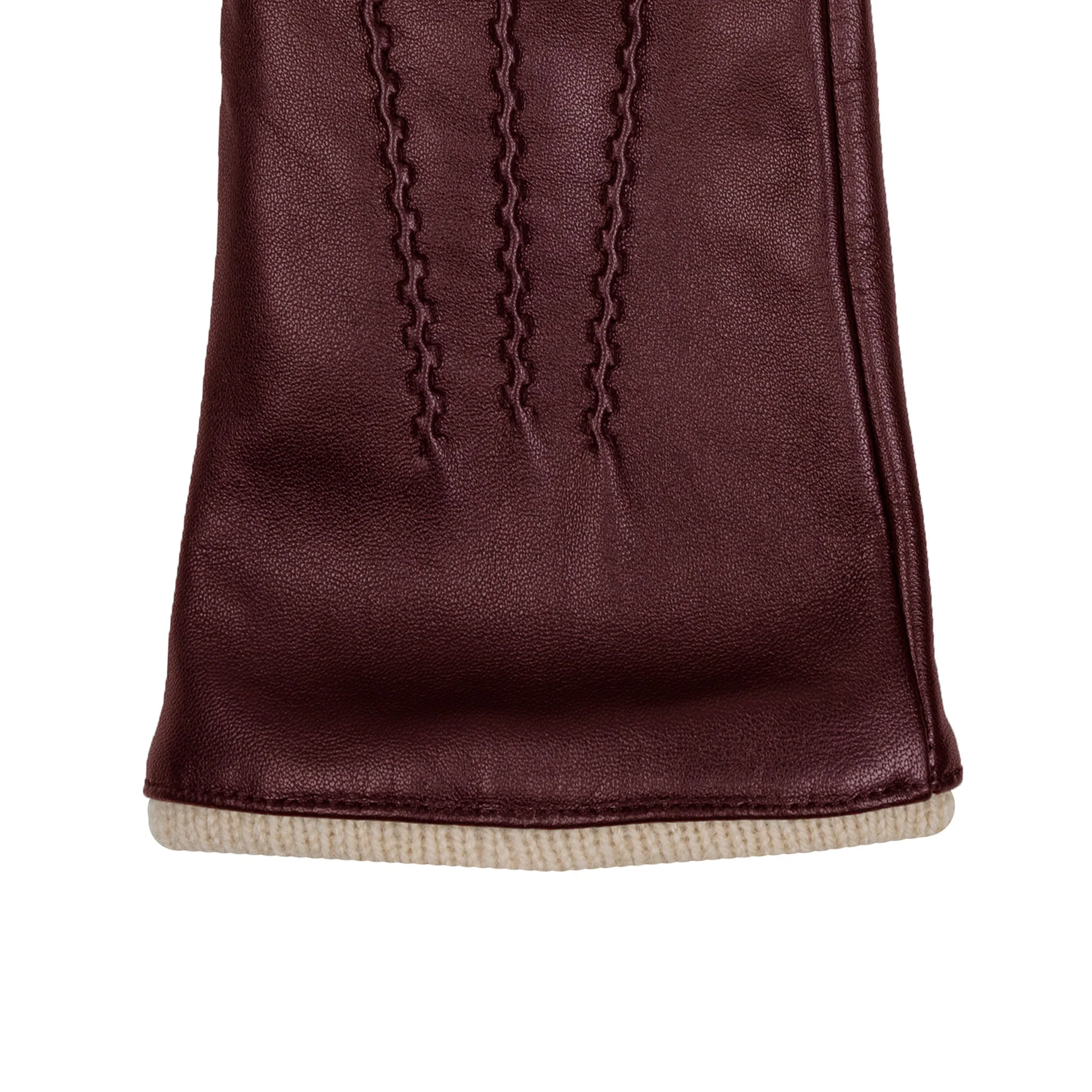 Women’s Heritage Touchscreen Handsewn Three-Point Wool-Lined Leather Gloves - Image 139