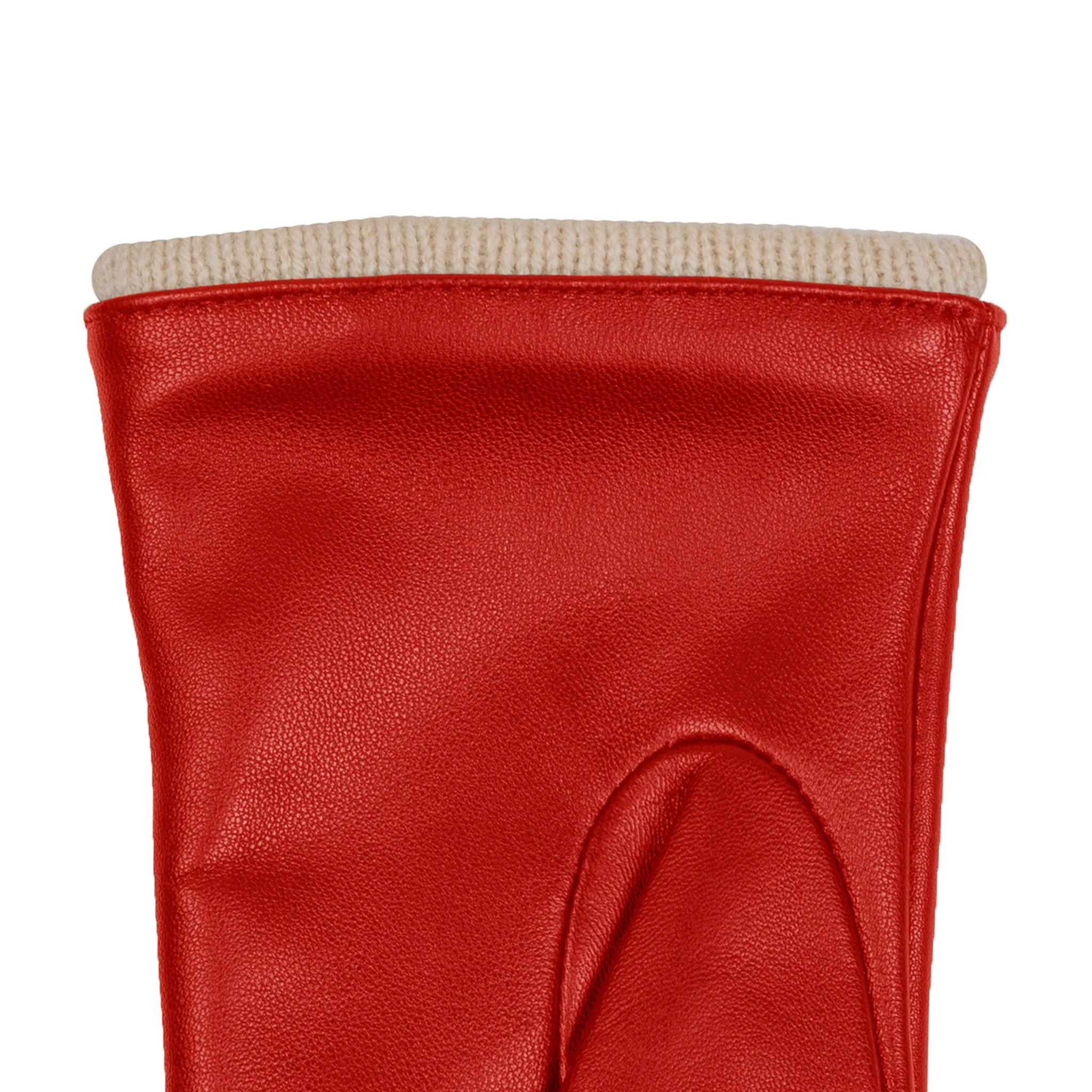 Women’s Heritage Touchscreen Handsewn Three-Point Wool-Lined Leather Gloves - Image 19