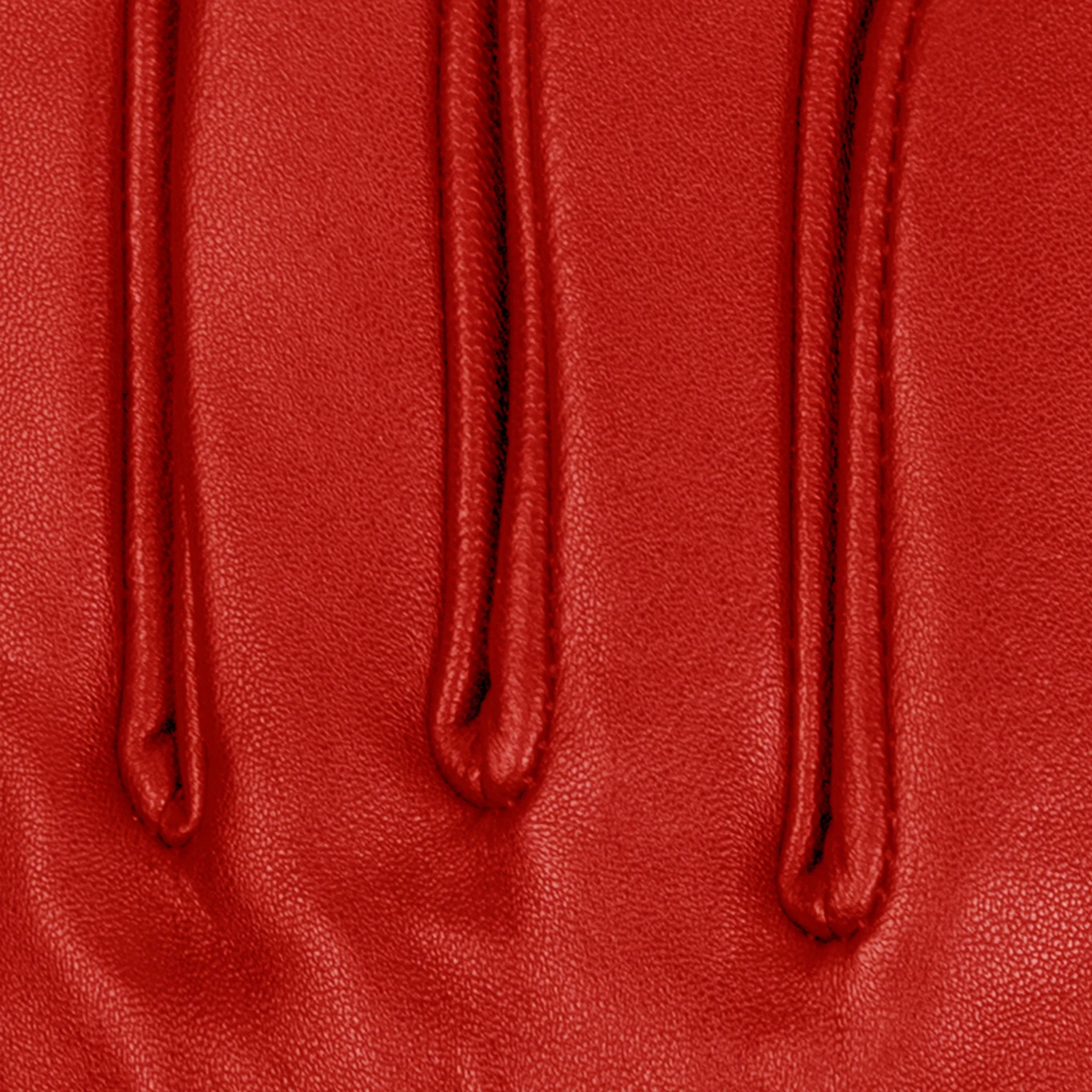 Women’s Heritage Touchscreen Handsewn Three-Point Wool-Lined Leather Gloves - Image 20