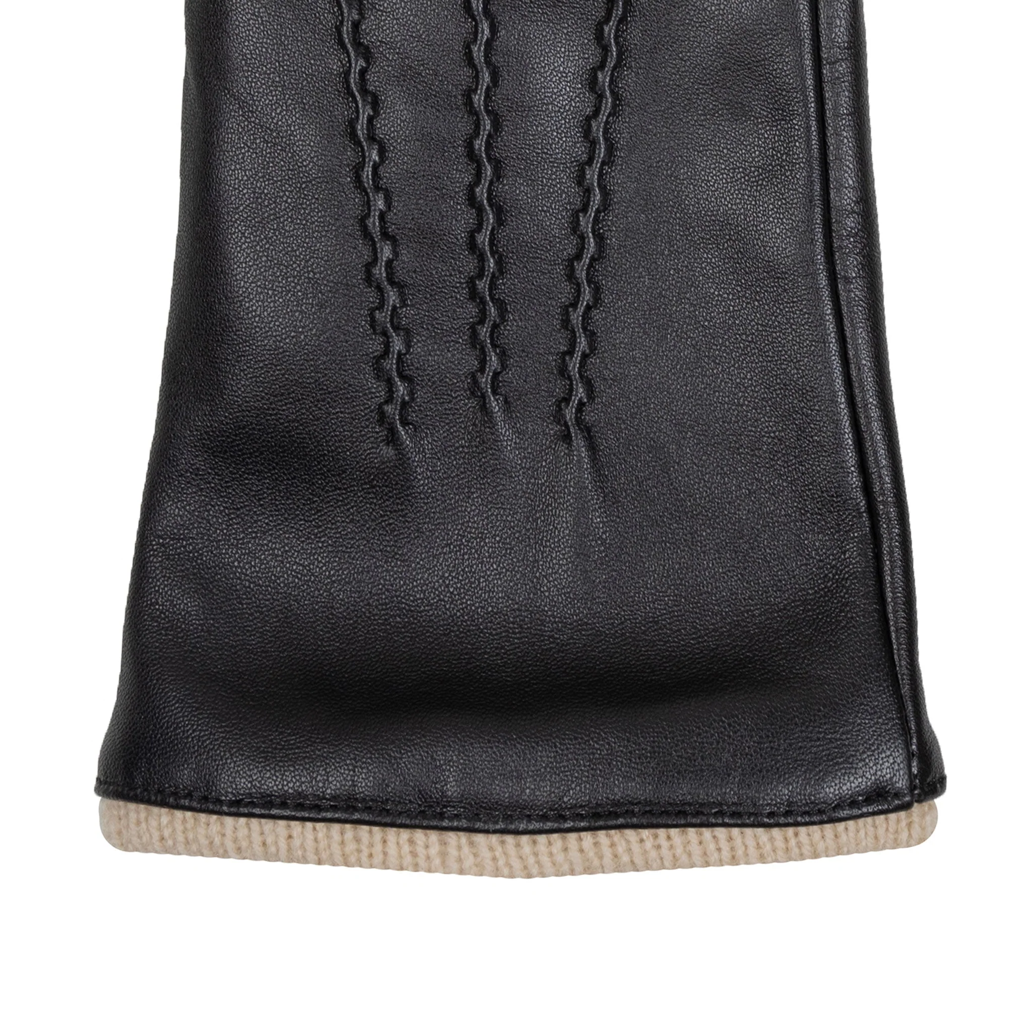 Women’s Heritage Touchscreen Handsewn Three-Point Wool-Lined Leather Gloves - Image 37