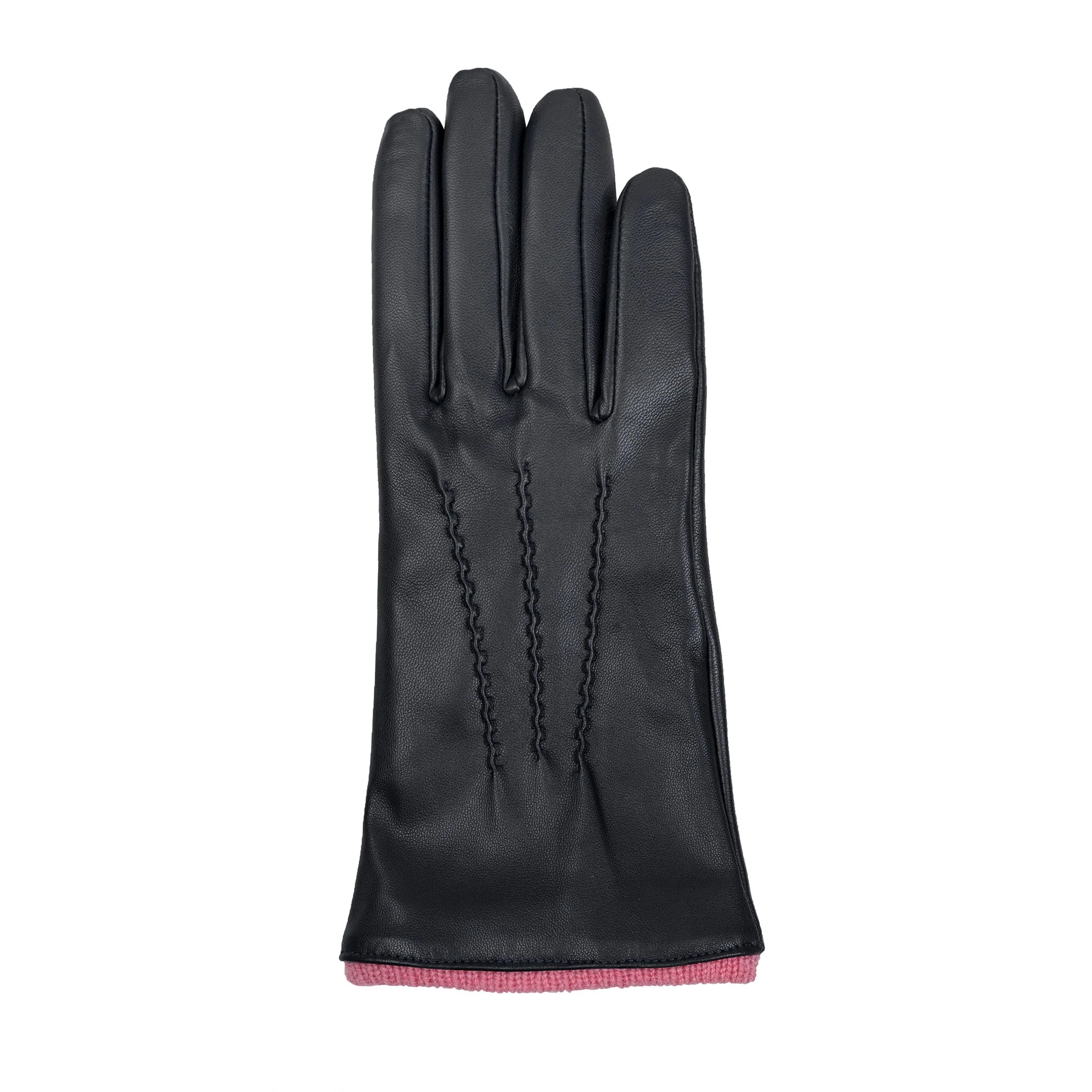 Women’s Heritage Touchscreen Handsewn Three-Point Wool-Lined Leather Gloves - Image 46