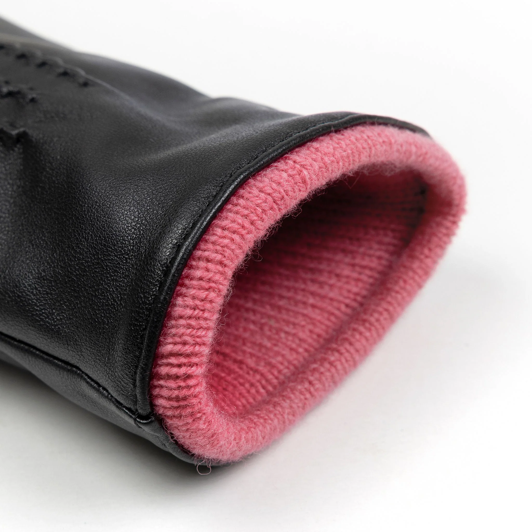 Women’s Heritage Touchscreen Handsewn Three-Point Wool-Lined Leather Gloves - Image 52