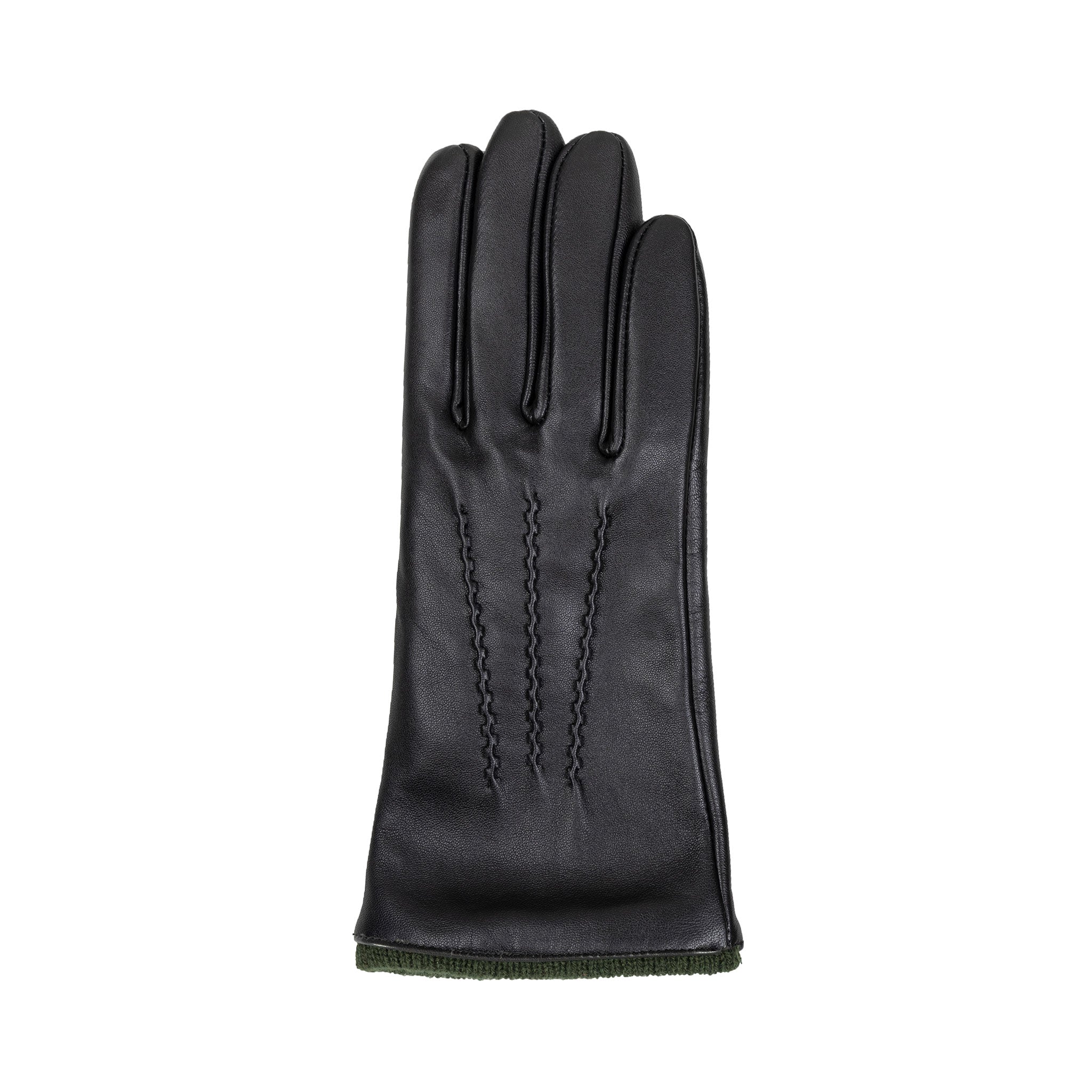 Women’s Heritage Touchscreen Handsewn Three-Point Wool-Lined Leather Gloves - Image 56