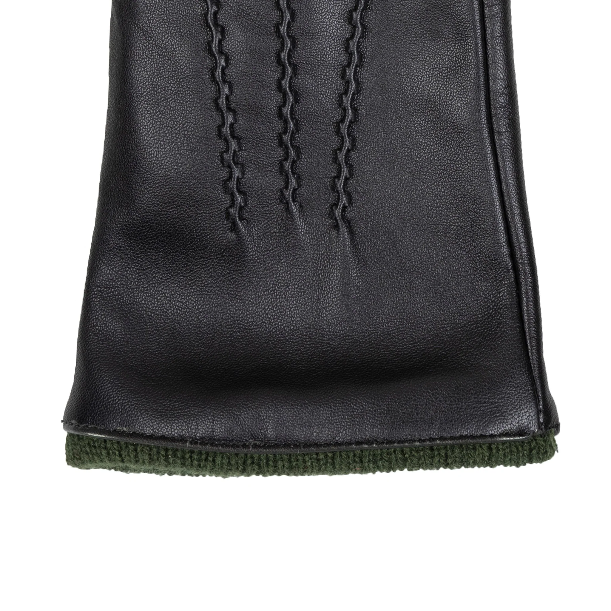 Women’s Heritage Touchscreen Handsewn Three-Point Wool-Lined Leather Gloves - Image 57