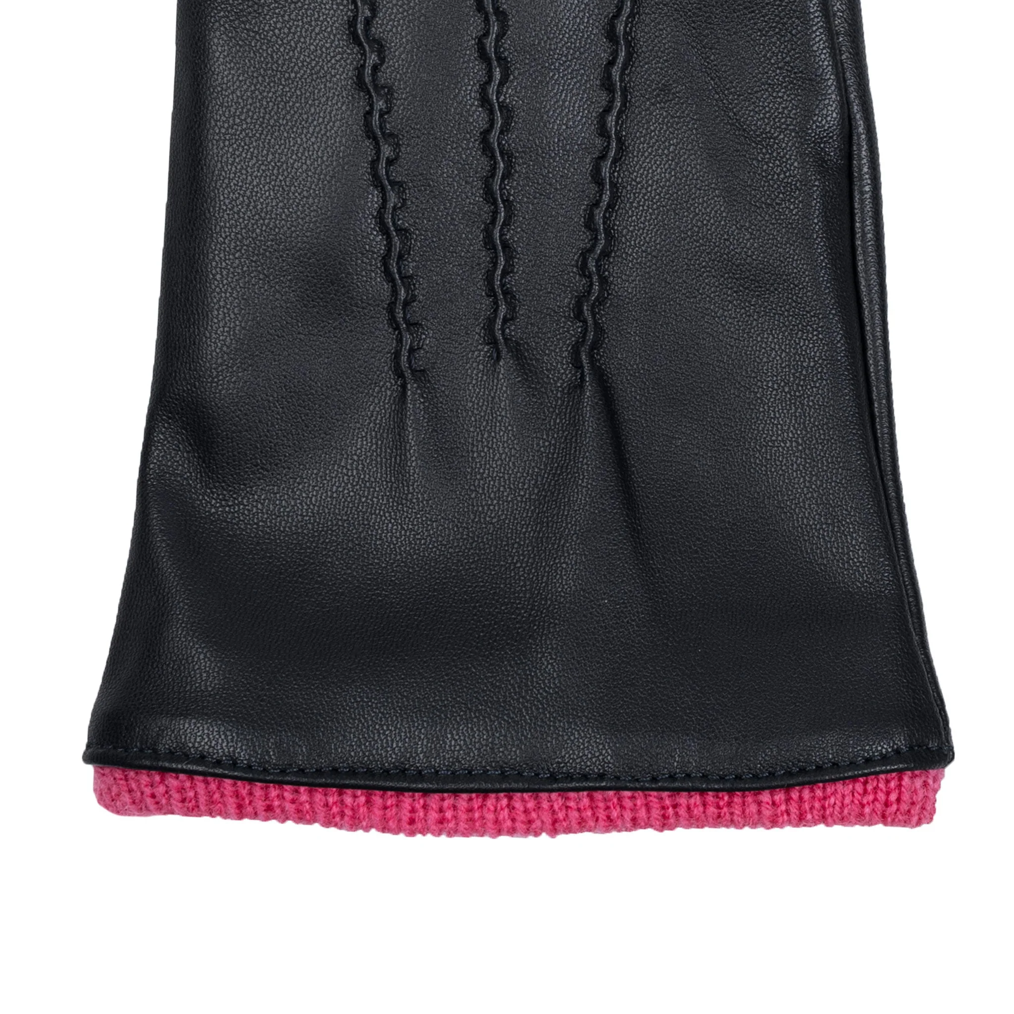 Women’s Heritage Touchscreen Handsewn Three-Point Wool-Lined Leather Gloves - Image 77