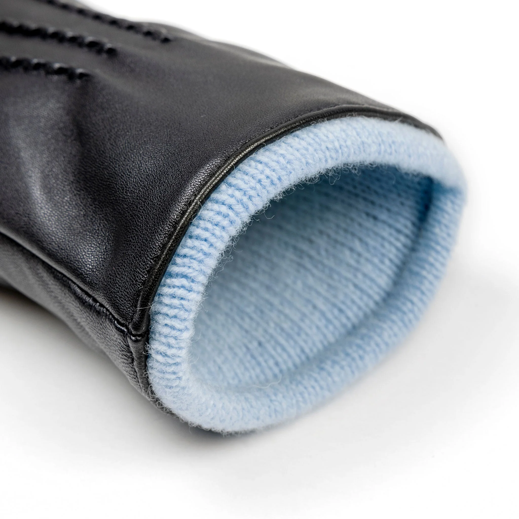 Women’s Heritage Touchscreen Handsewn Three-Point Wool-Lined Leather Gloves - Image 92
