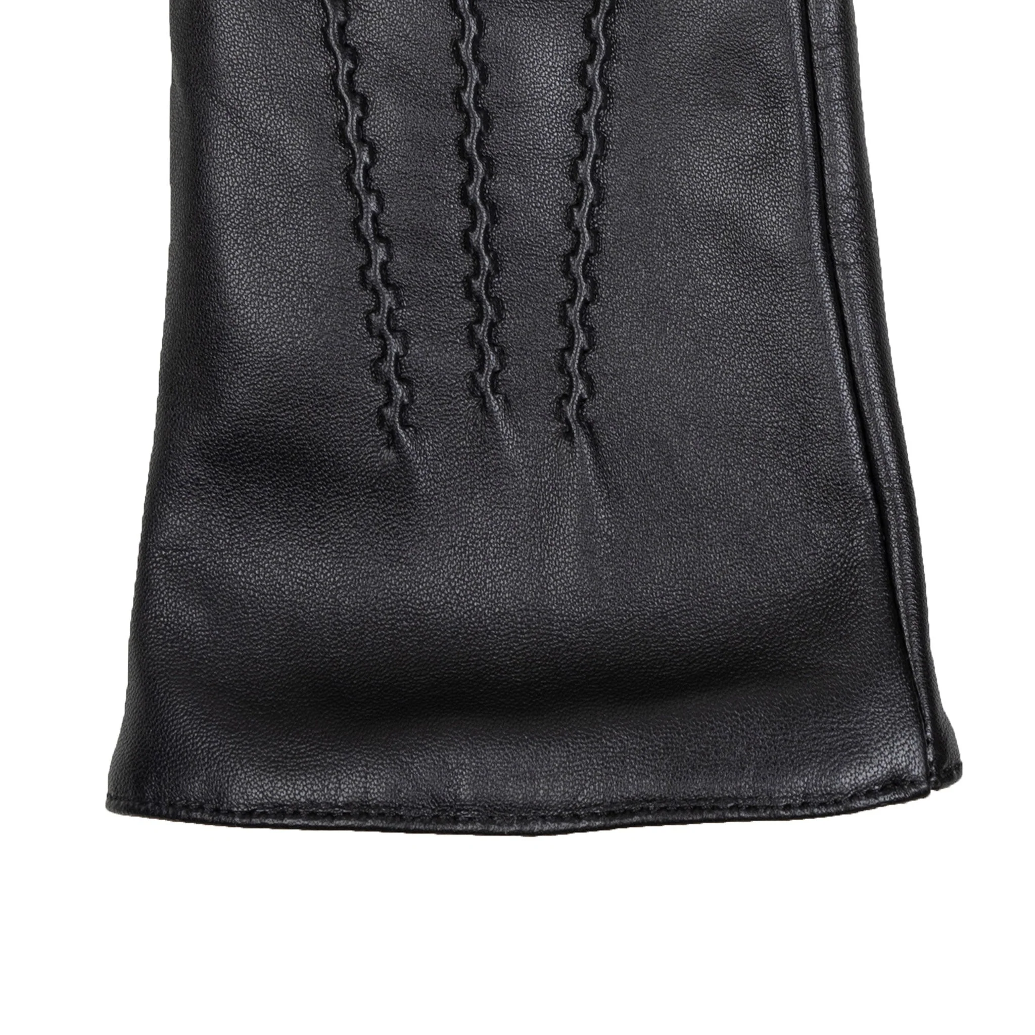 Women’s Heritage Touchscreen Three-Point Cashmere-Lined Leather Gloves - Image 34
