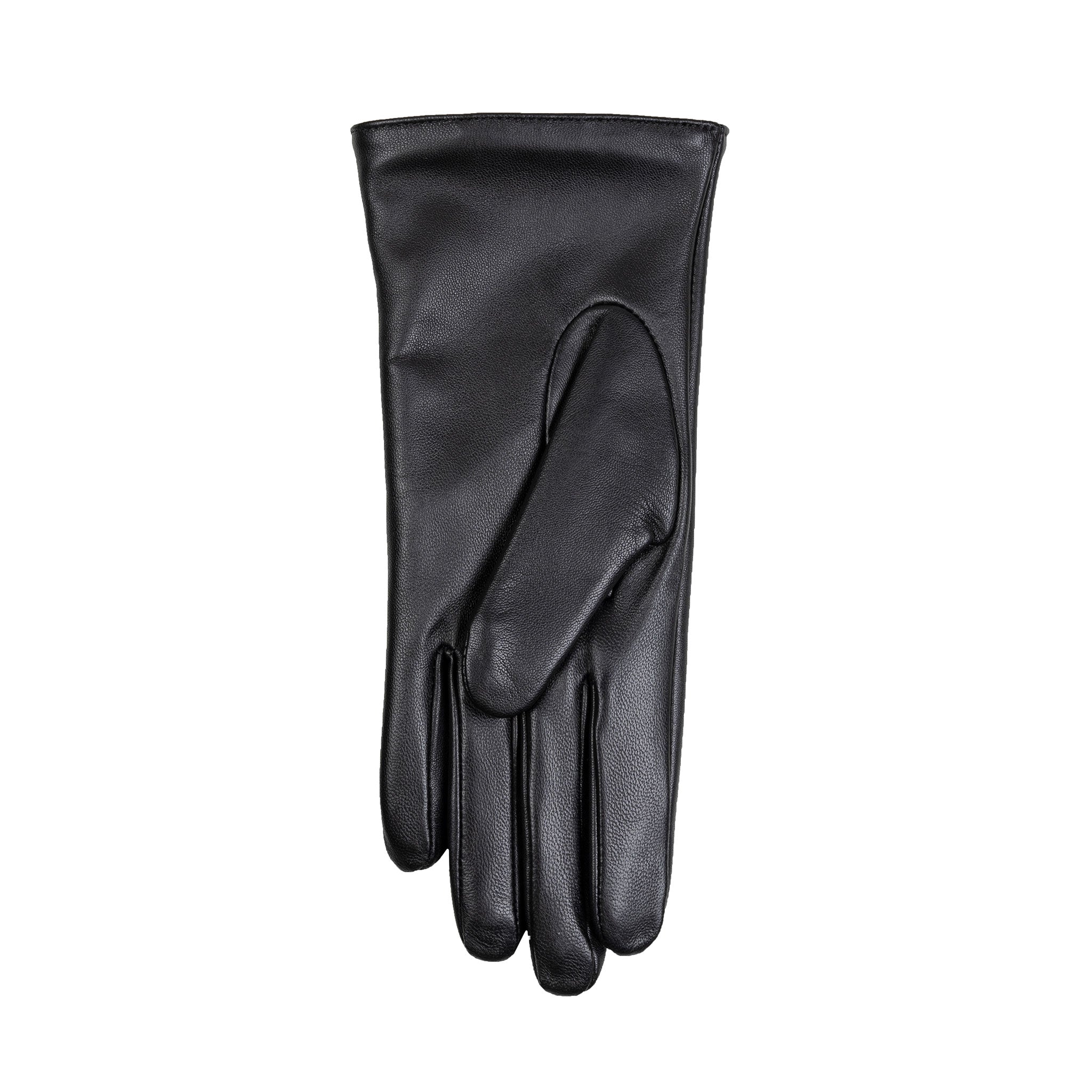 Women’s Heritage Touchscreen Three-Point Cashmere-Lined Leather Gloves - Image 55