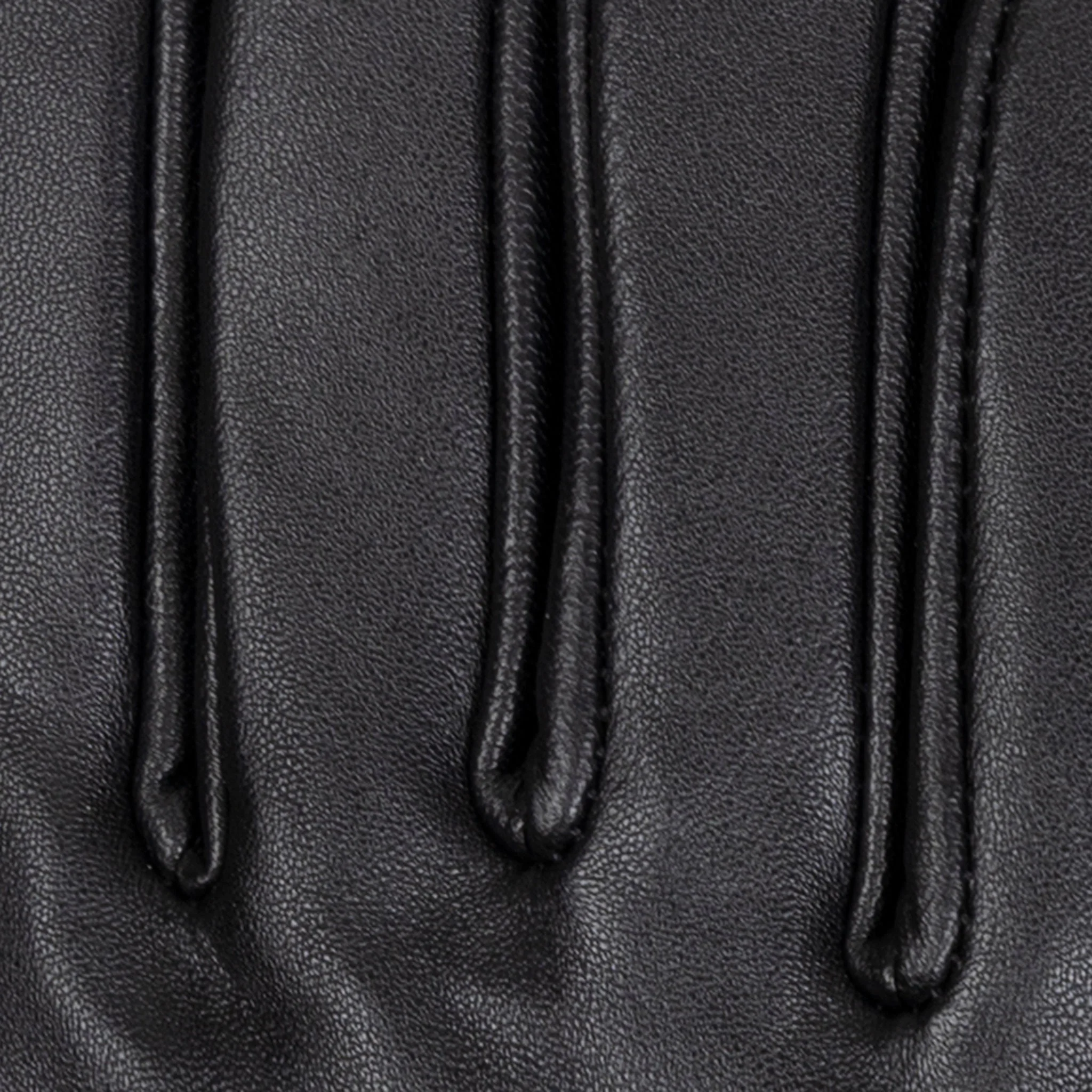 Women’s Heritage Touchscreen Three-Point Cashmere-Lined Leather Gloves - Image 7