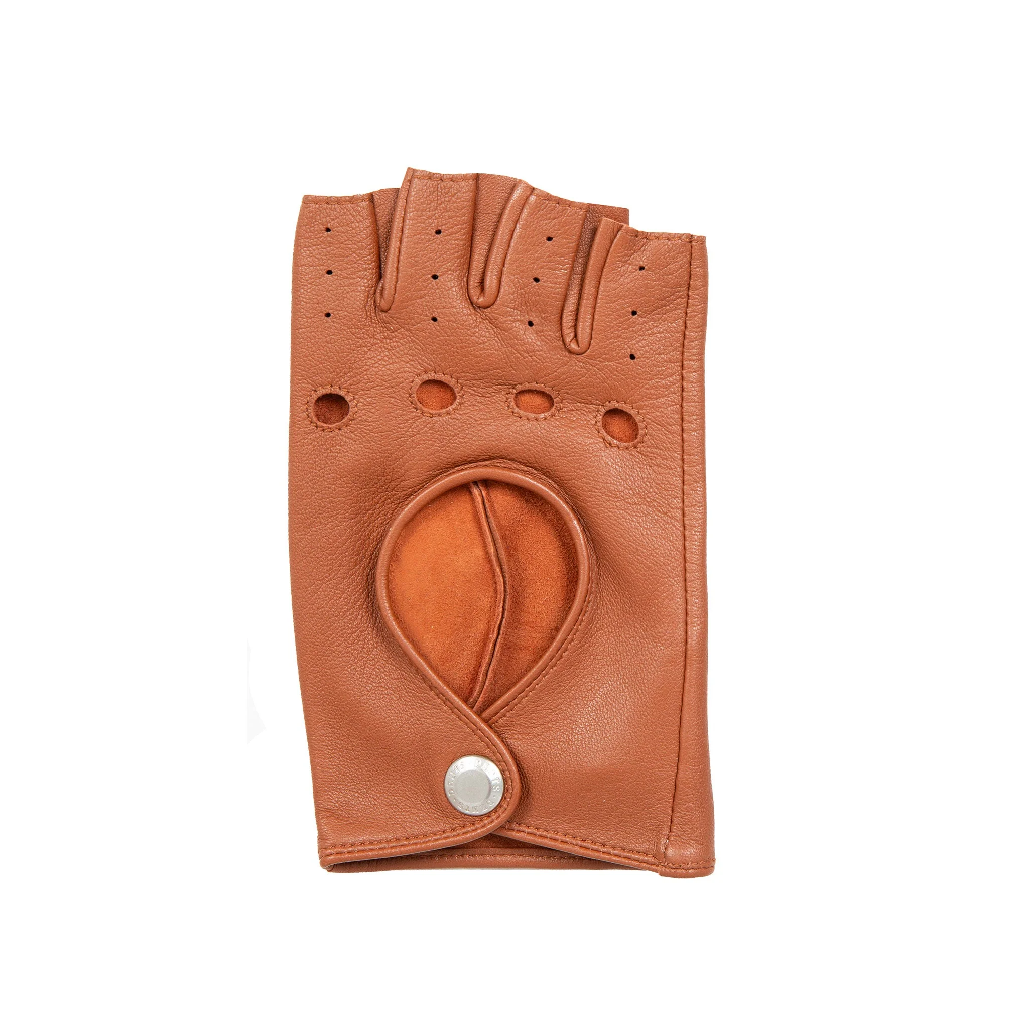 Women’s Fingerless Leather Driving Gloves - Image 28