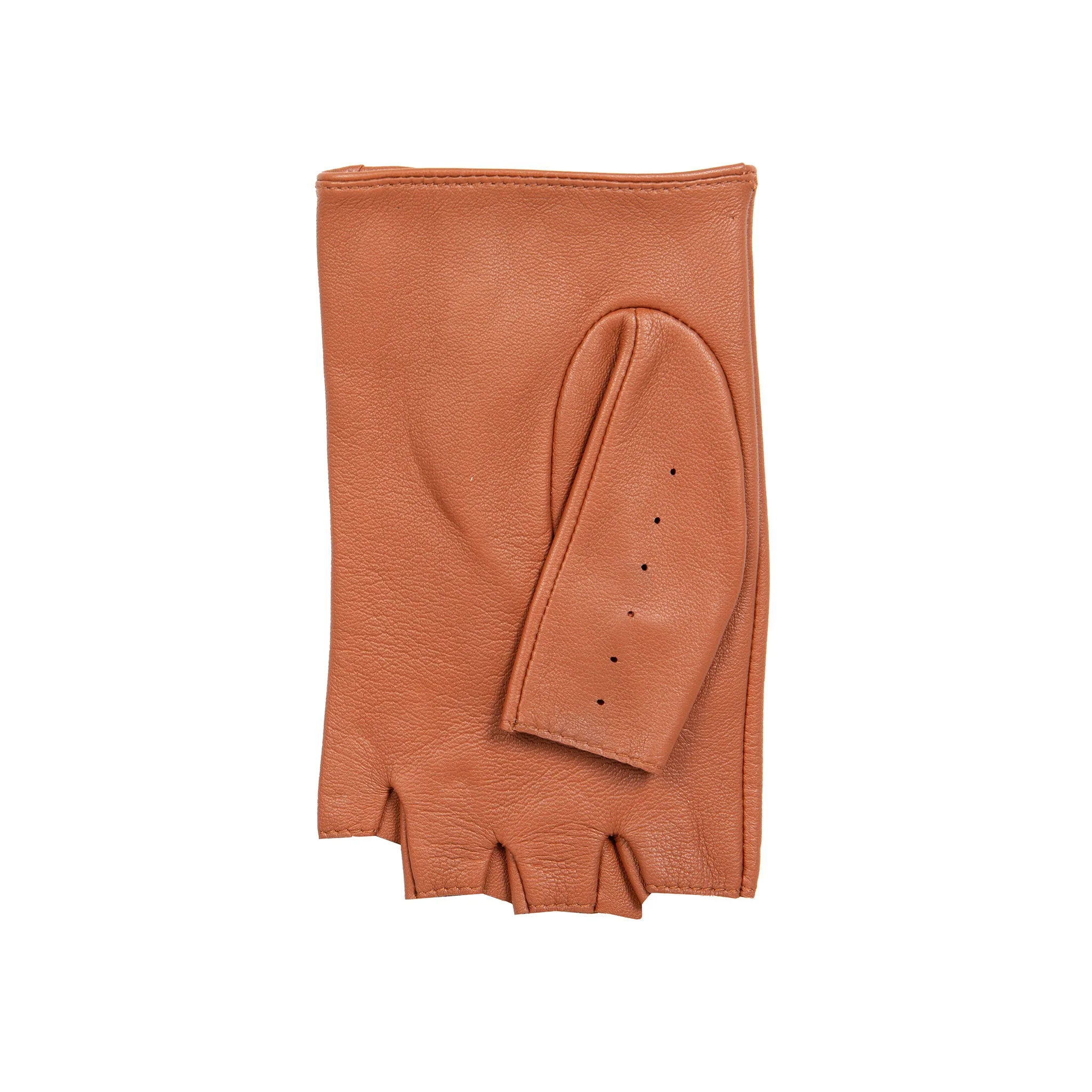Women’s Fingerless Leather Driving Gloves - Image 30