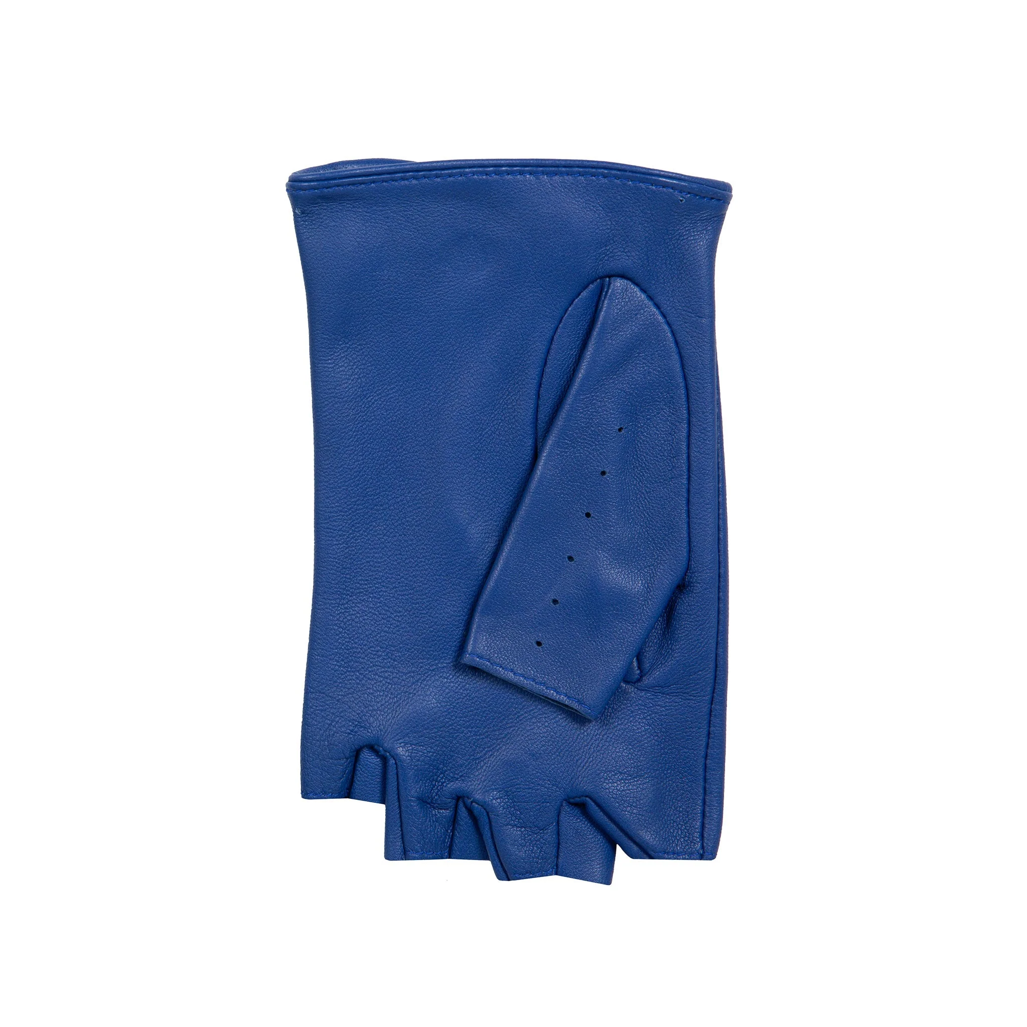 Women’s Fingerless Leather Driving Gloves - Image 41
