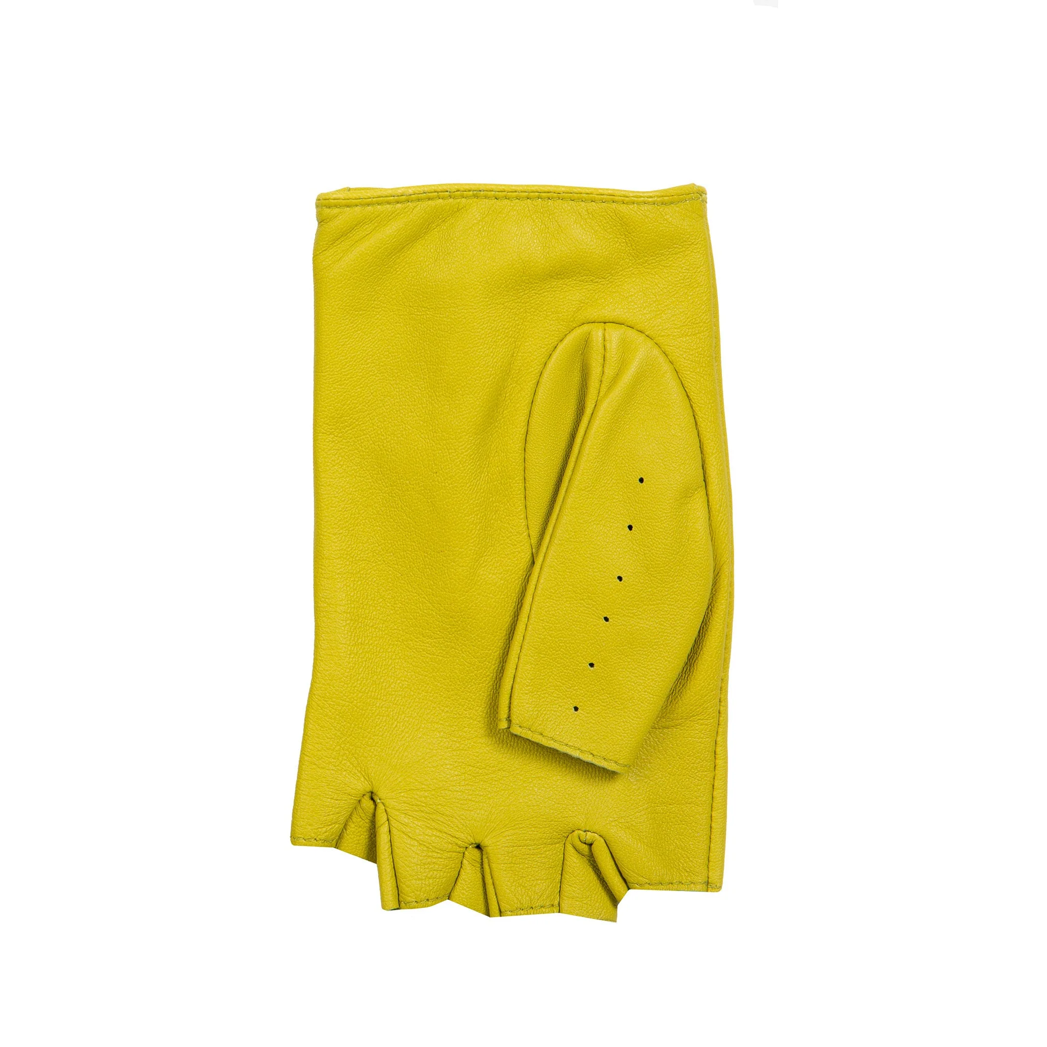 Women’s Fingerless Leather Driving Gloves - Image 69