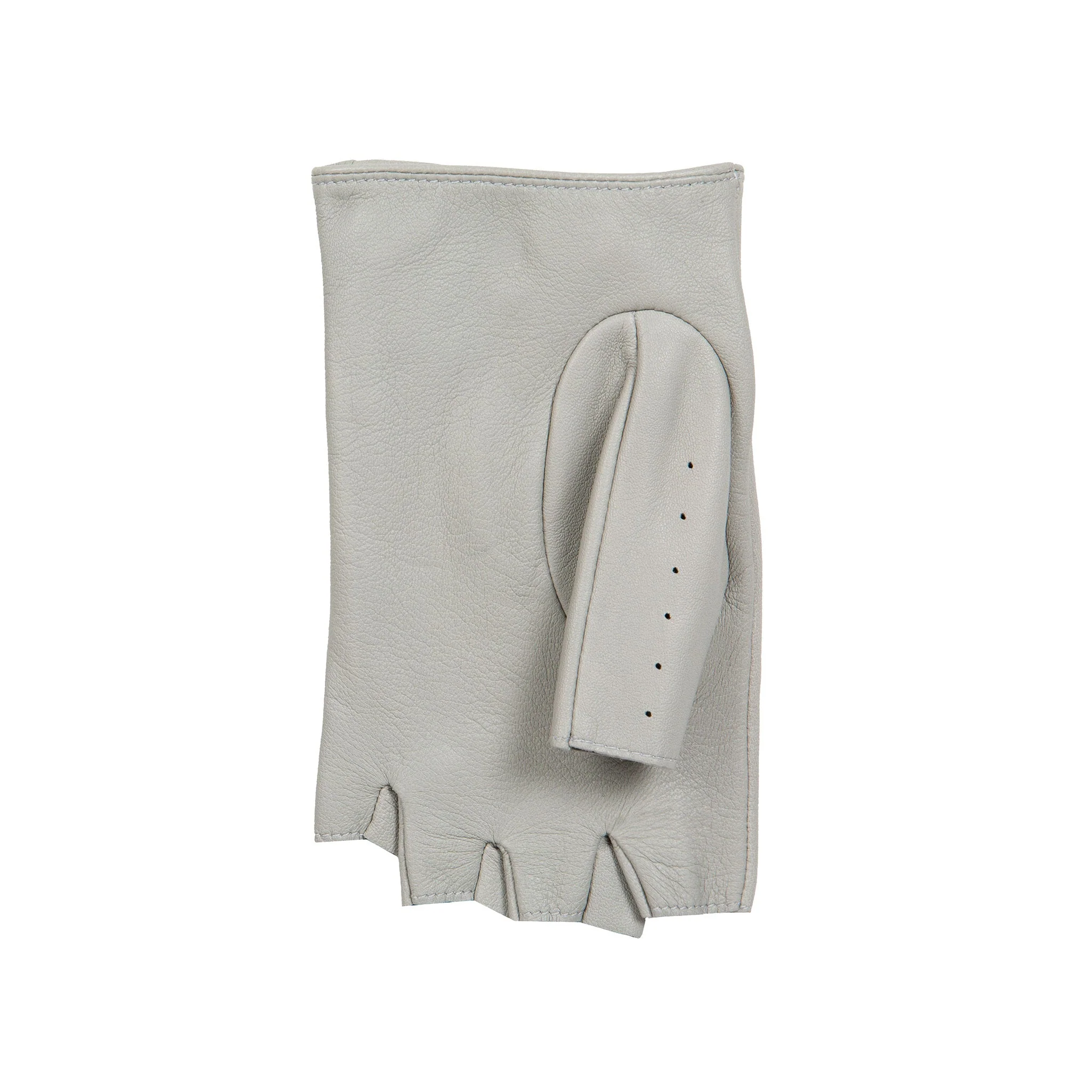 Women’s Fingerless Leather Driving Gloves - Image 8