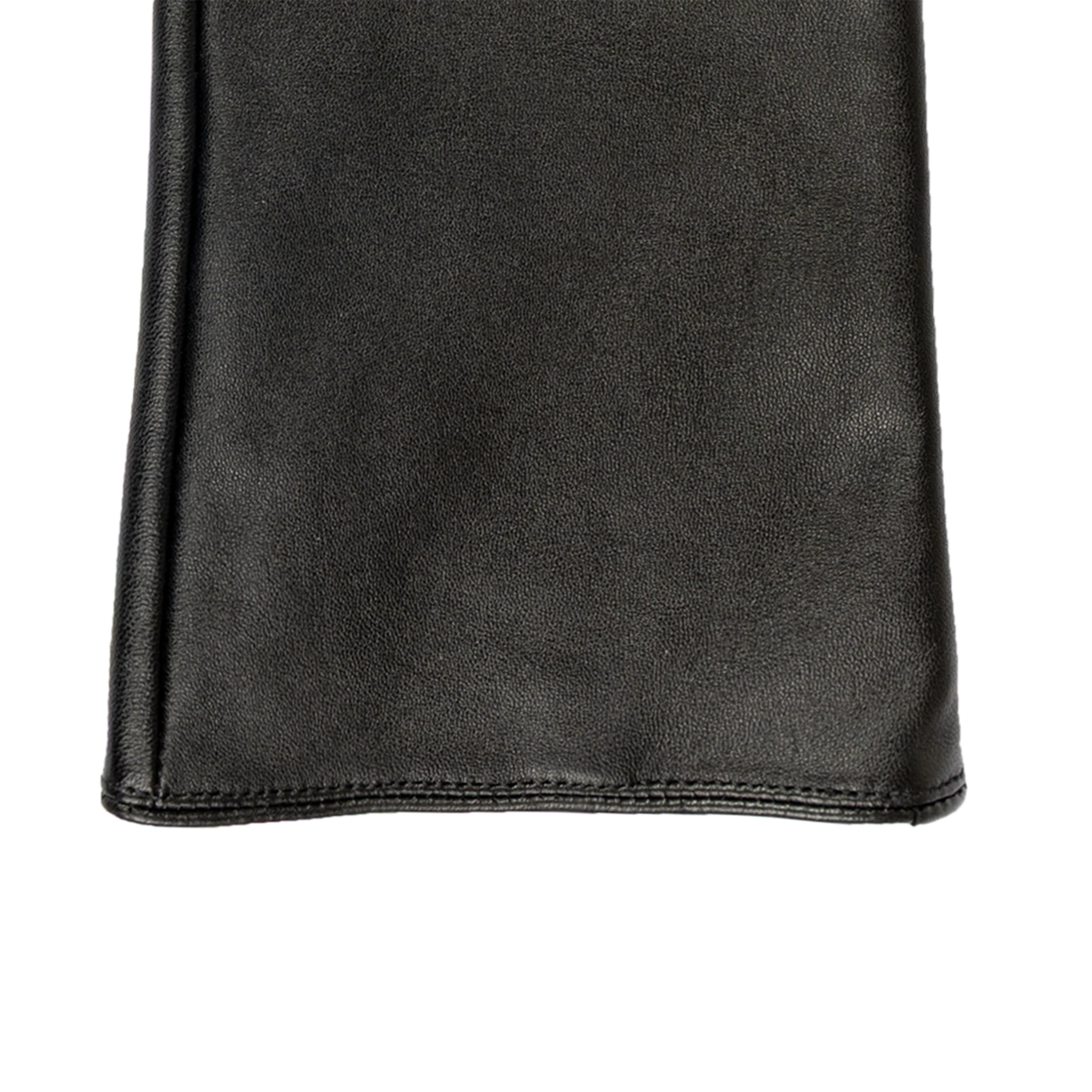 Women’s Long Below-Elbow Lined Leather Gloves - Image 4