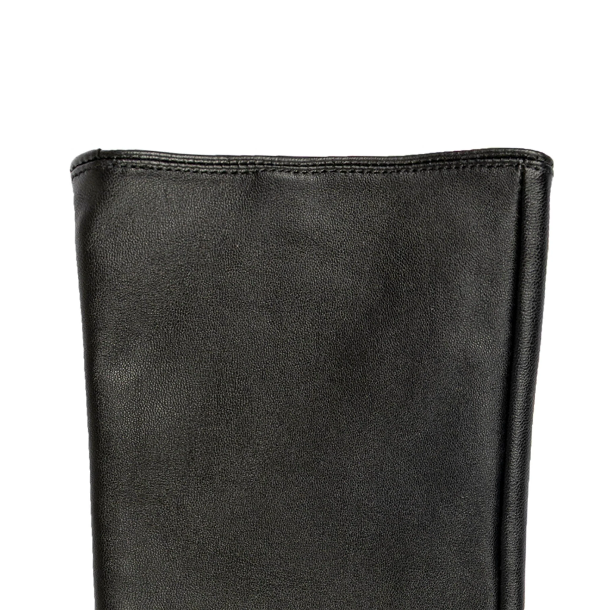 Women’s Long Below-Elbow Lined Leather Gloves - Image 6