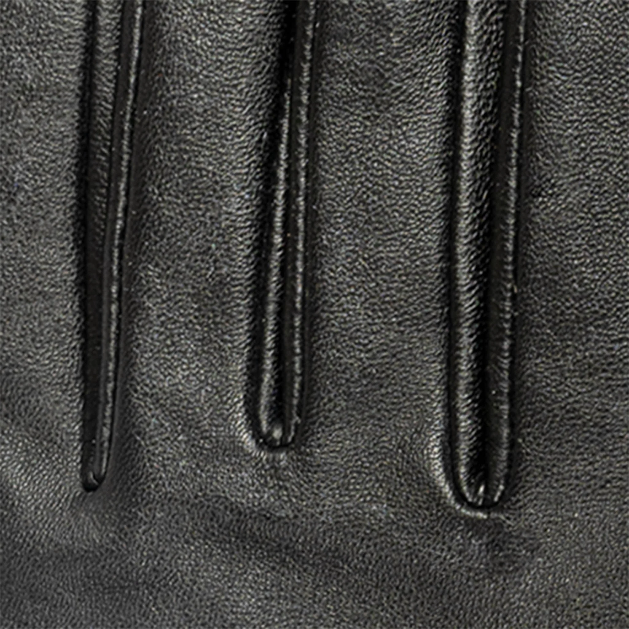 Women’s Long Below-Elbow Lined Leather Gloves - Image 7