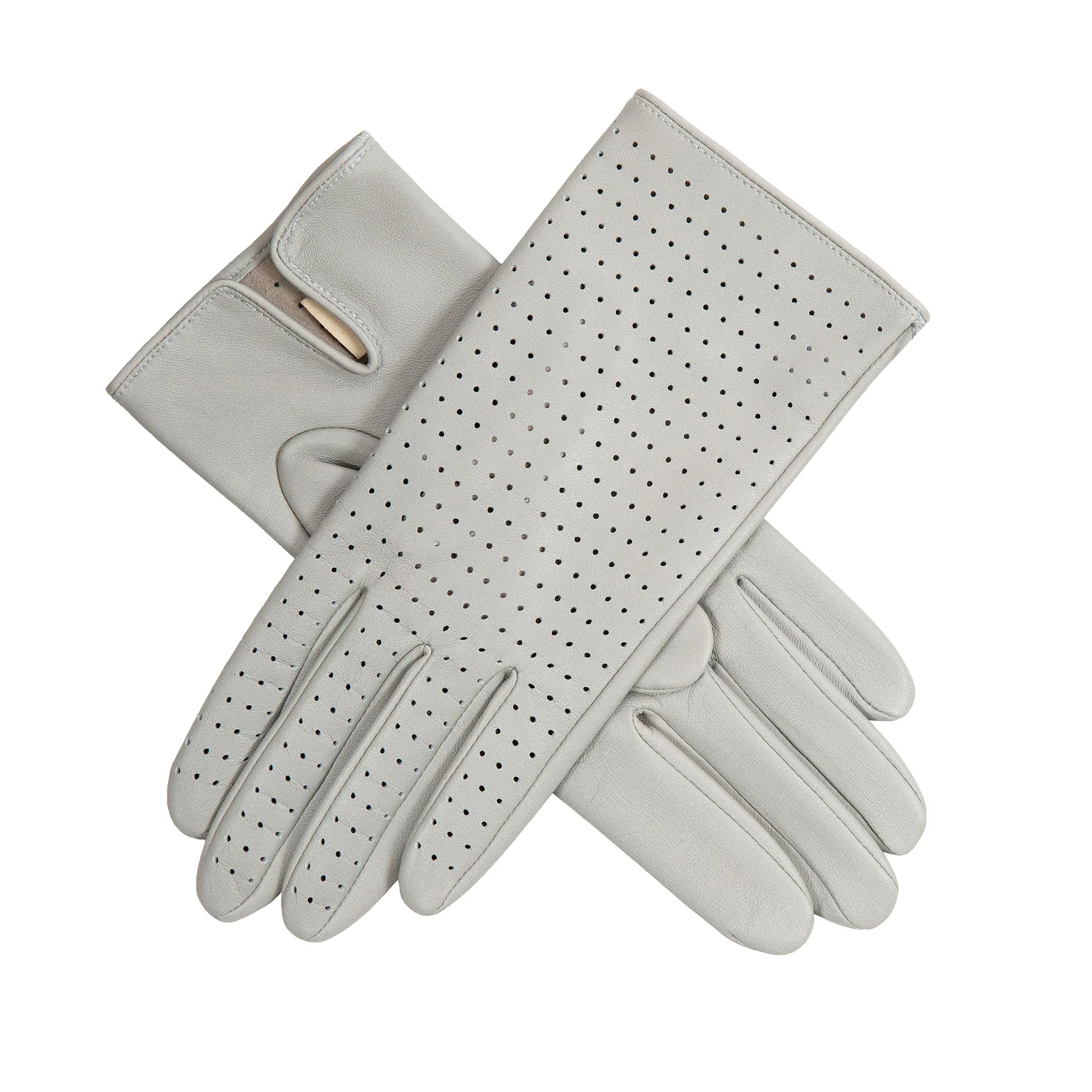 Women’s Perforated Leather Gloves - Image 12