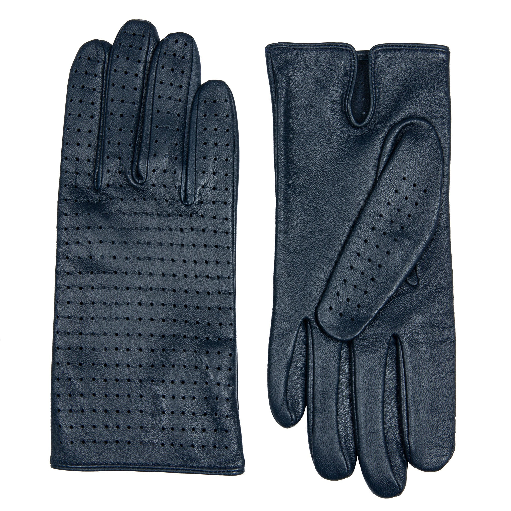 Women’s Perforated Leather Gloves - Image 26