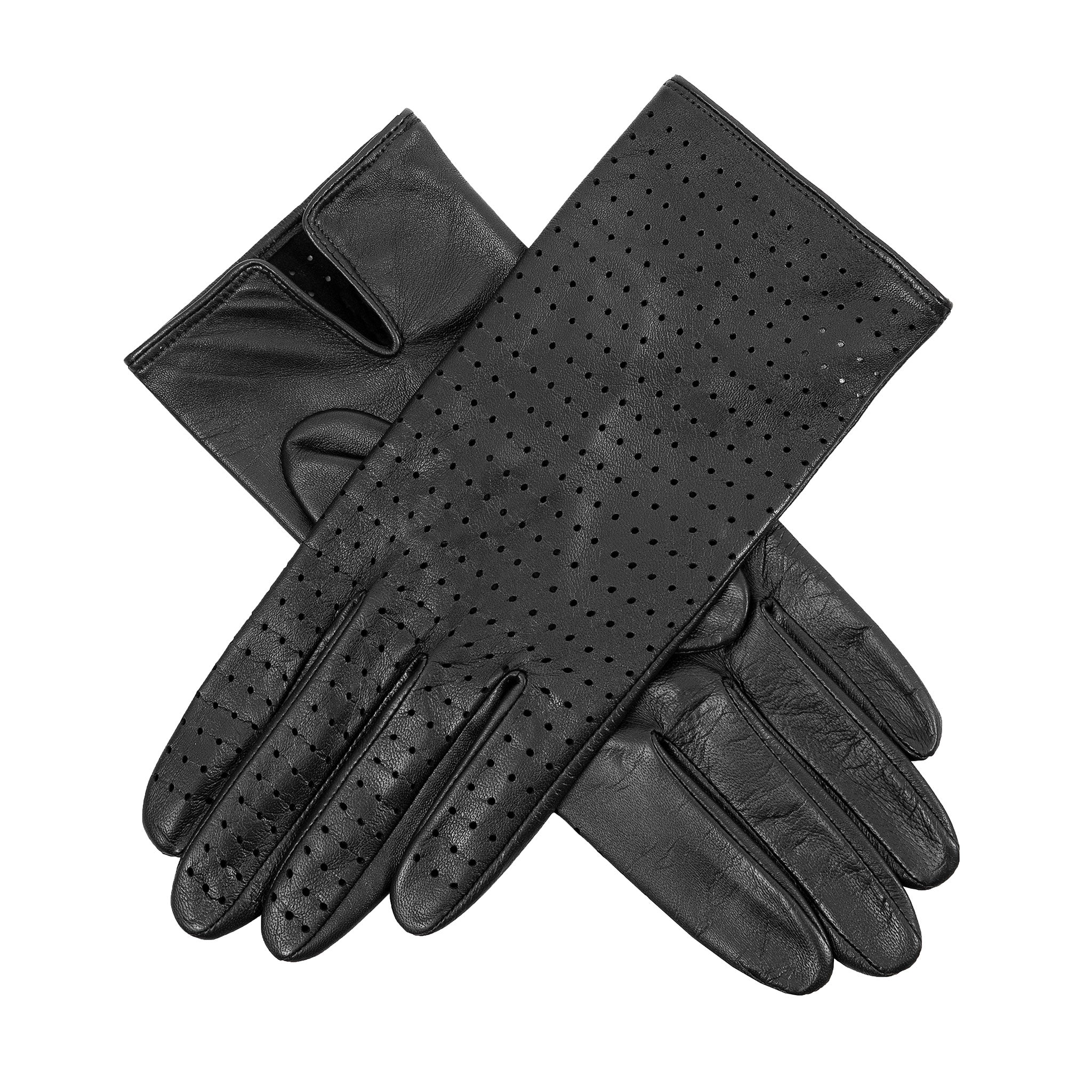 Women’s Perforated Leather Gloves - Image 34