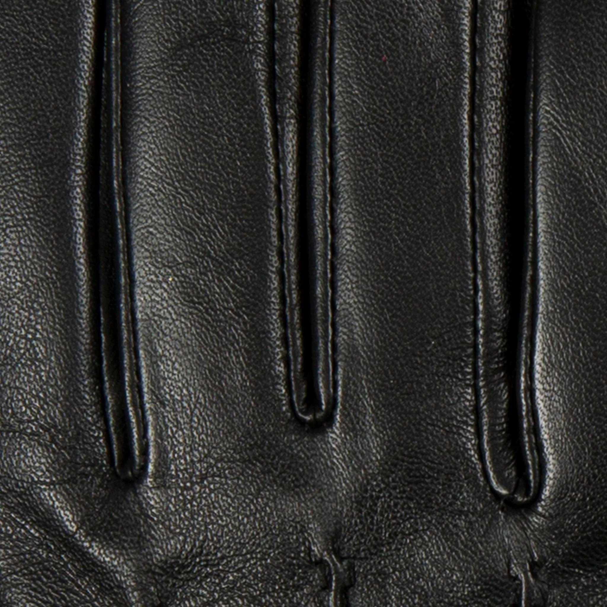 Women’s Three-Point Wool Blend-Lined Leather Gloves with Knitted Cuffs - Image 10