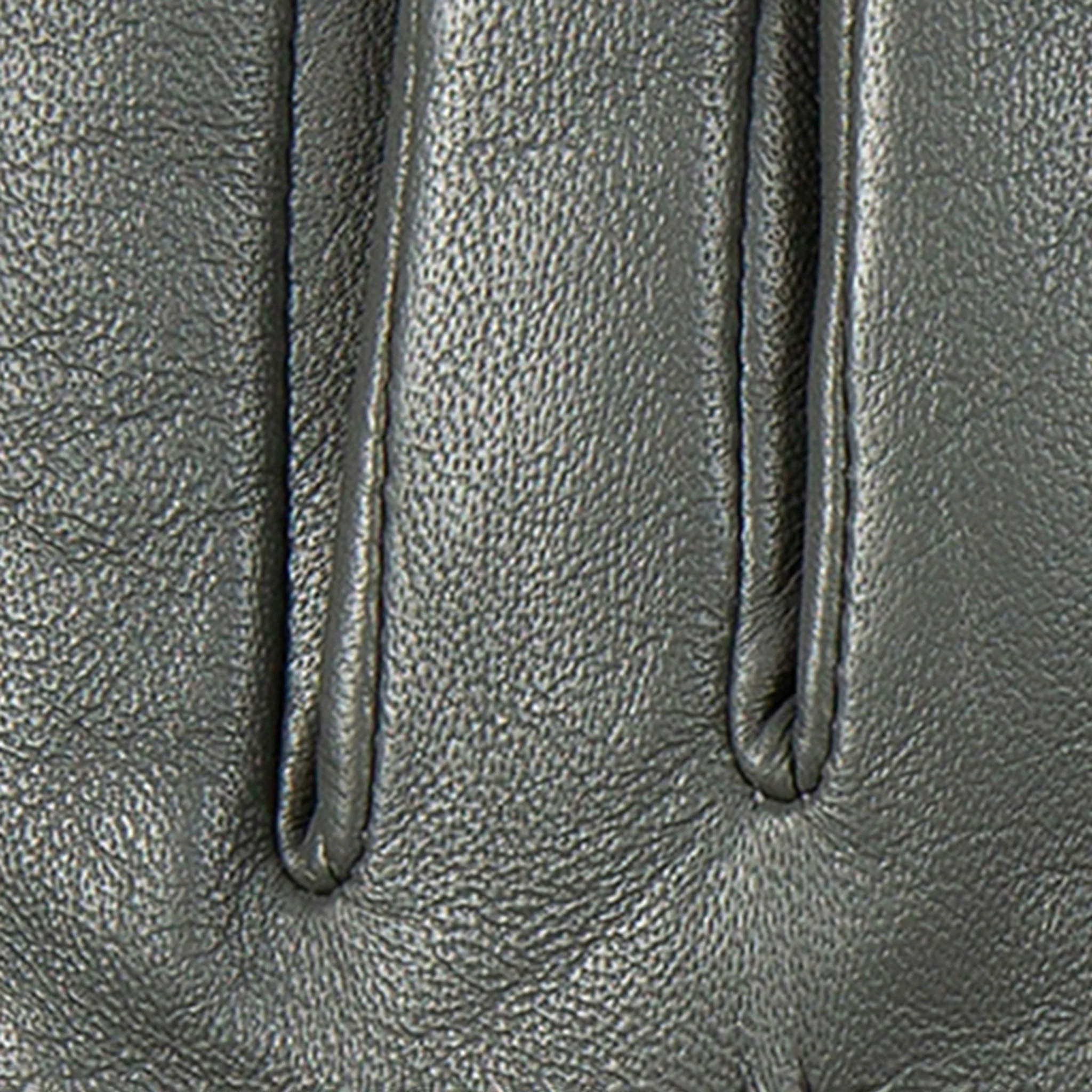 Women’s Three-Point Wool Blend-Lined Leather Gloves with Knitted Cuffs - Image 22