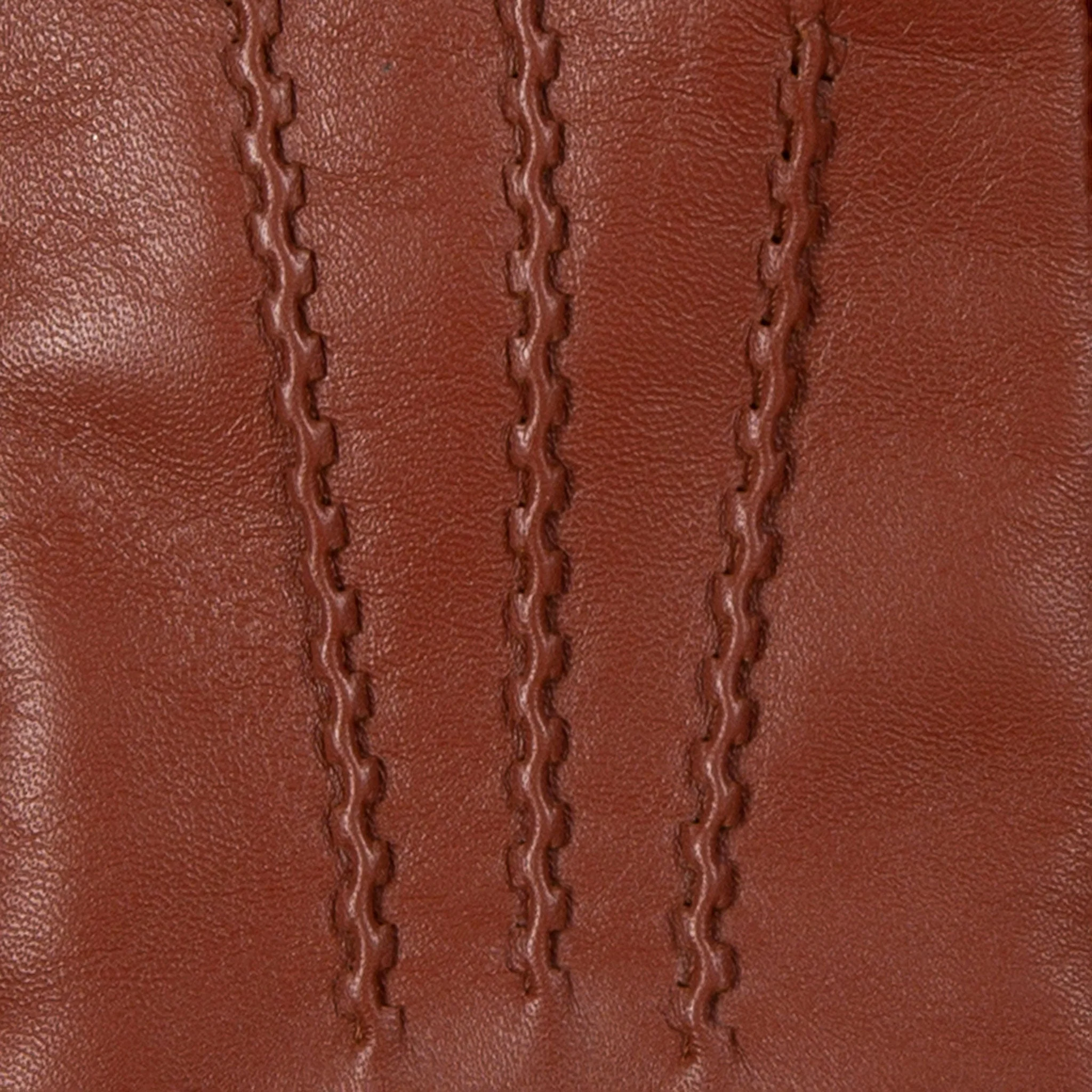 Women’s Three-Point Wool Blend-Lined Leather Gloves with Knitted Cuffs - Image 36