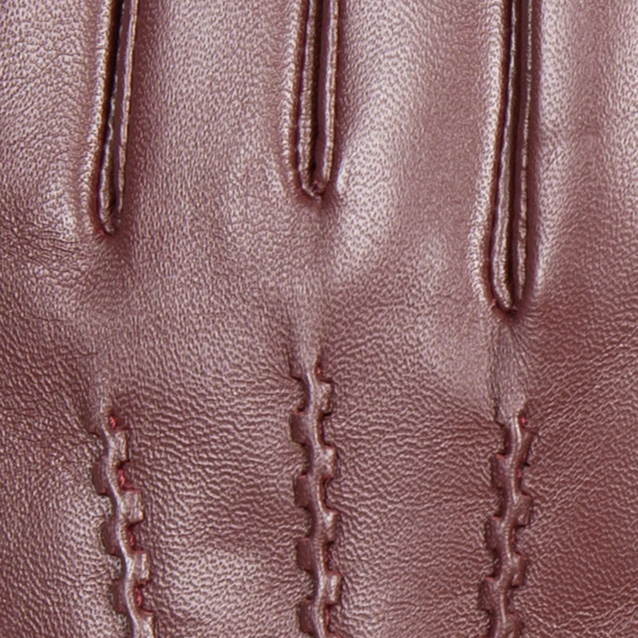 Women’s Three-Point Wool Blend-Lined Leather Gloves with Knitted Cuffs - Image 47