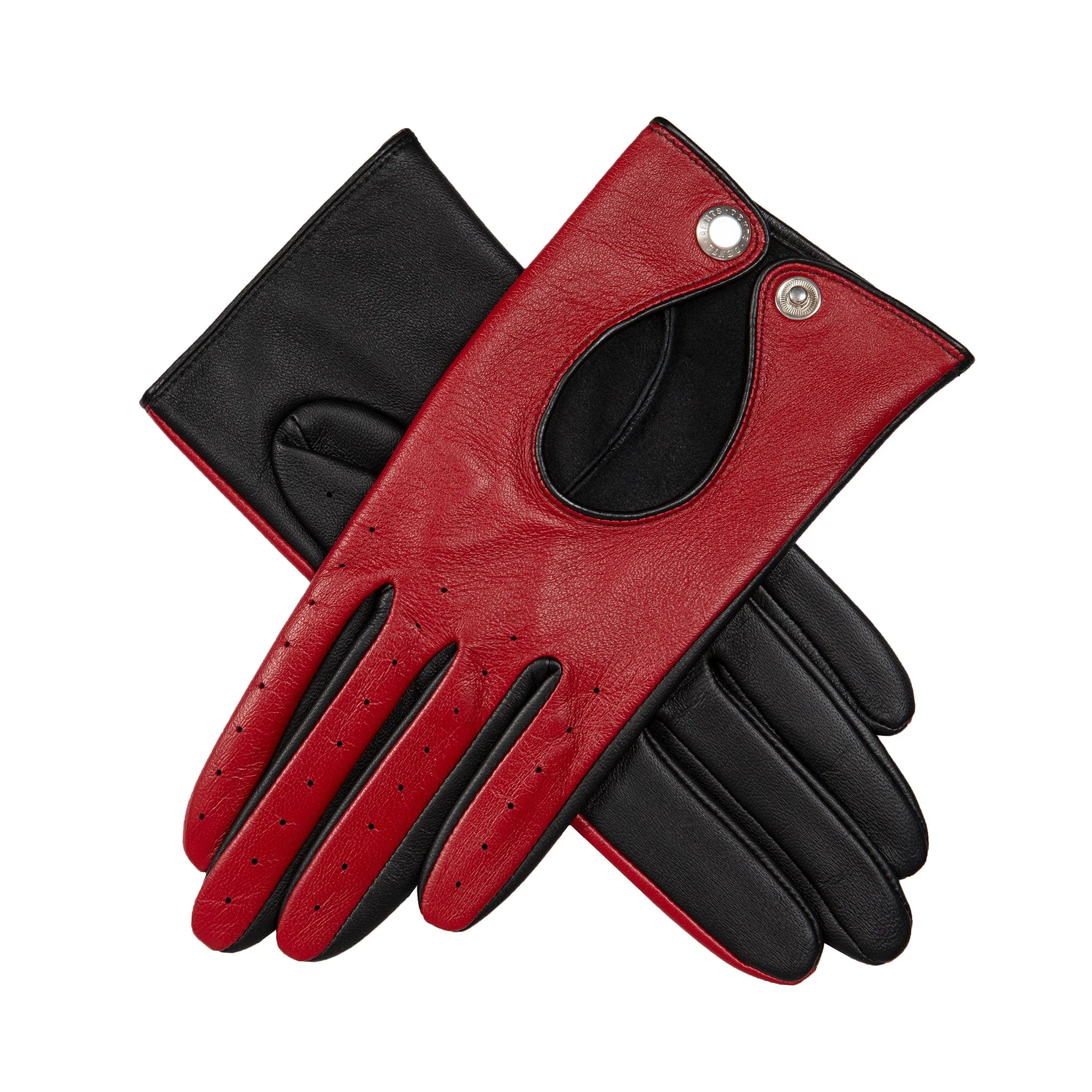 Women’s Touchscreen Leather Driving Gloves - Image 12