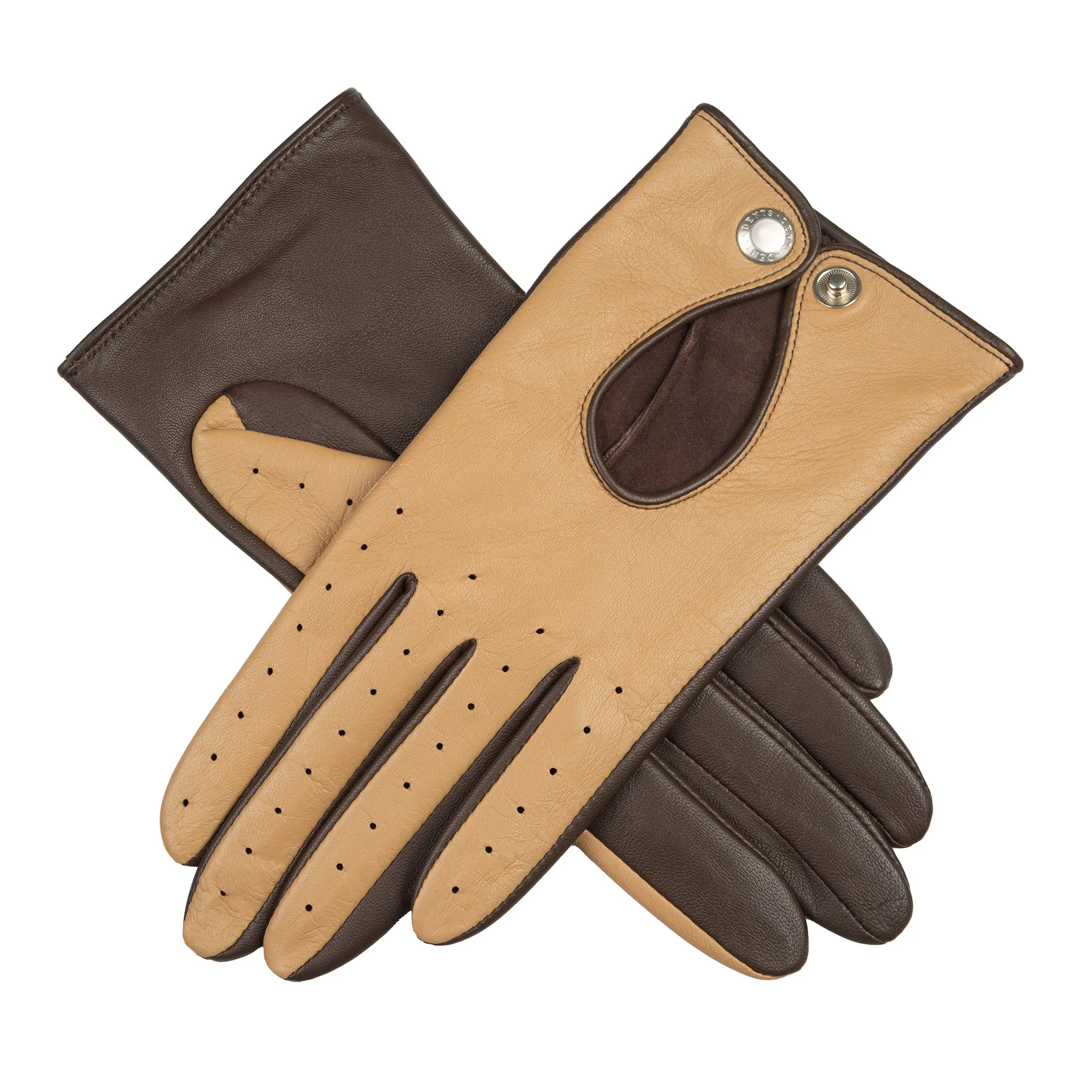 Women’s Touchscreen Leather Driving Gloves - Image 36