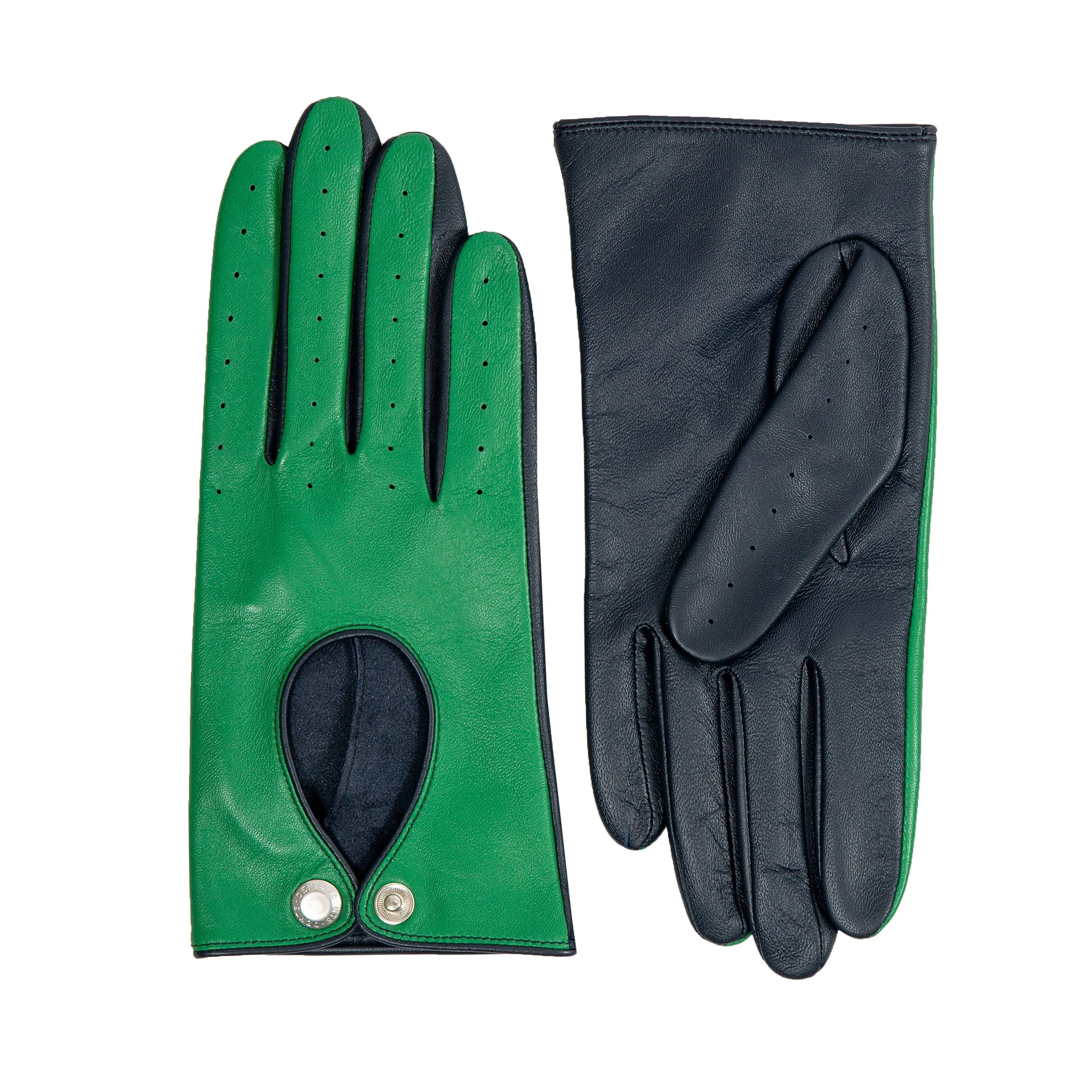 Women’s Touchscreen Leather Driving Gloves - Image 4