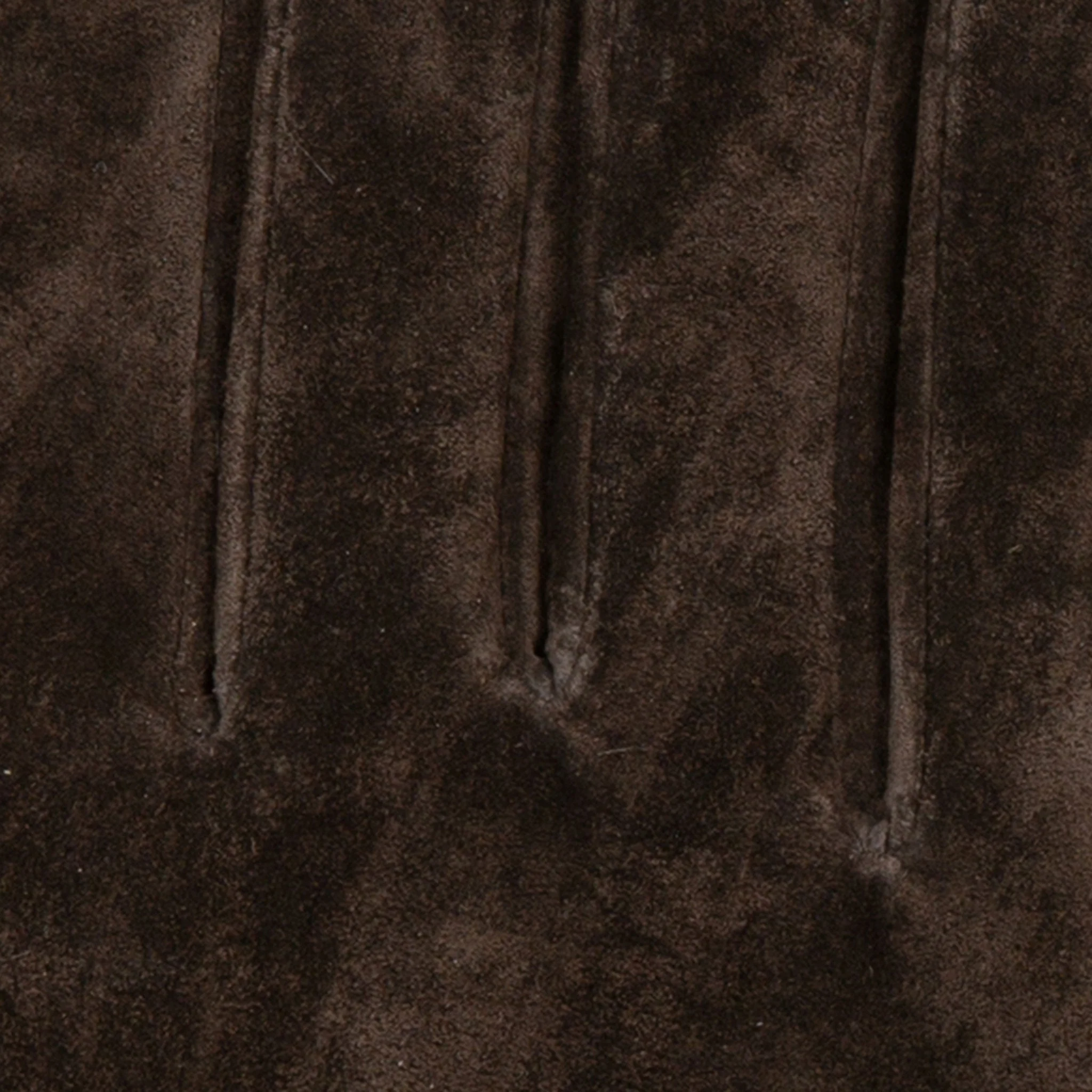 Women’s Touchscreen Water-Resistant Lined Suede Gloves with Leather Cuffs - Image 32
