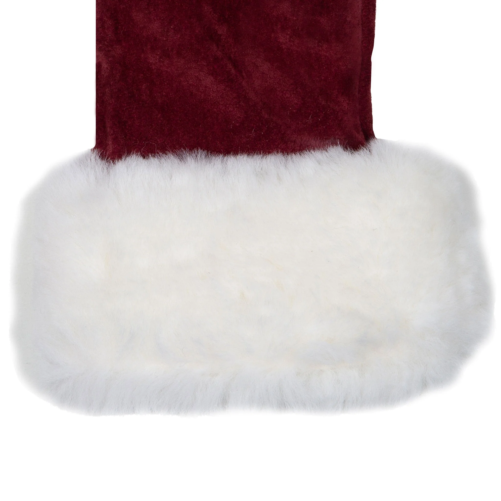 Women’s Touchscreen Water-Resistant Lined Suede Gloves with Sheepskin Cuffs - Image 6
