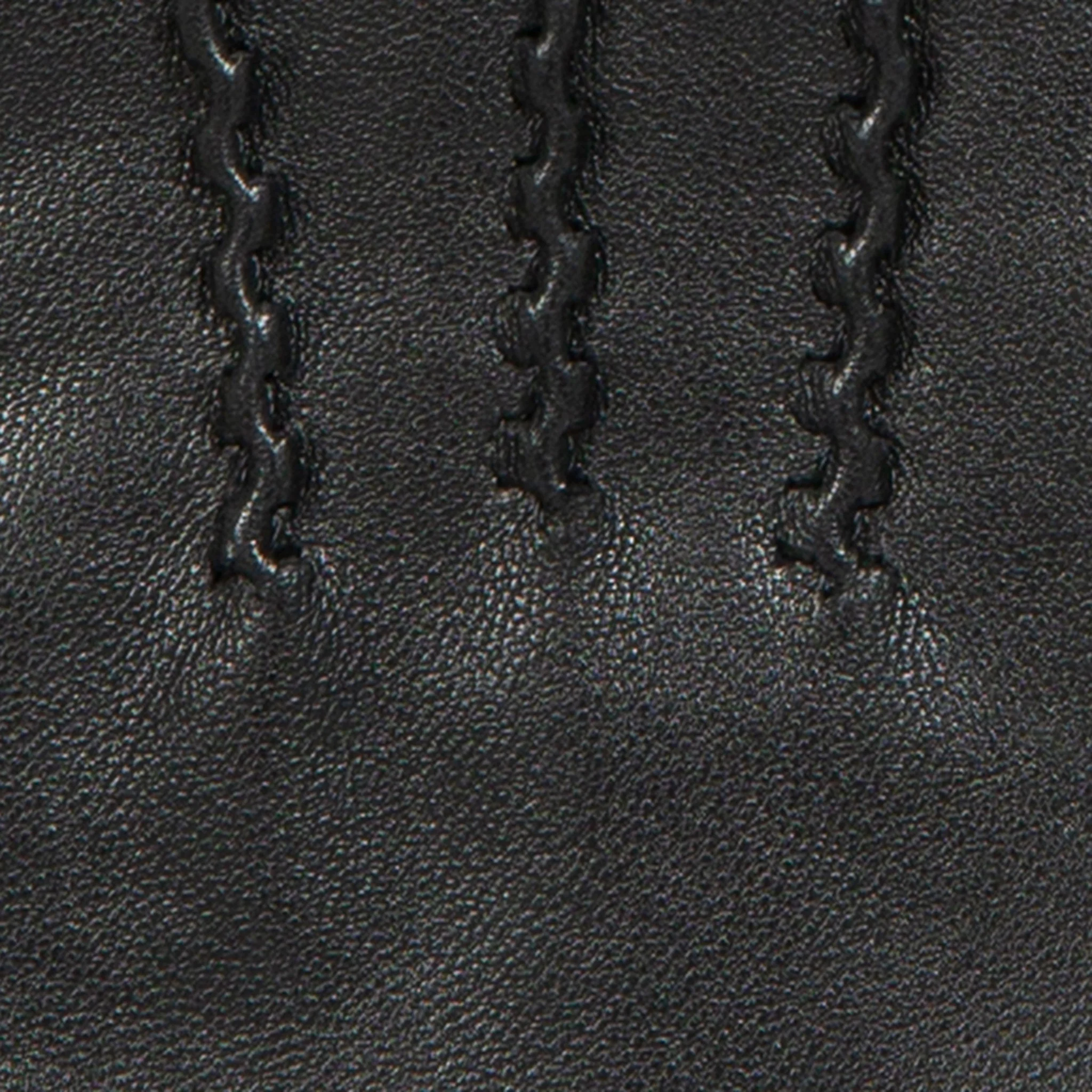 Women’s Three-Point Wool Blend-Lined Leather Gloves with Knitted Cuffs - Image 40