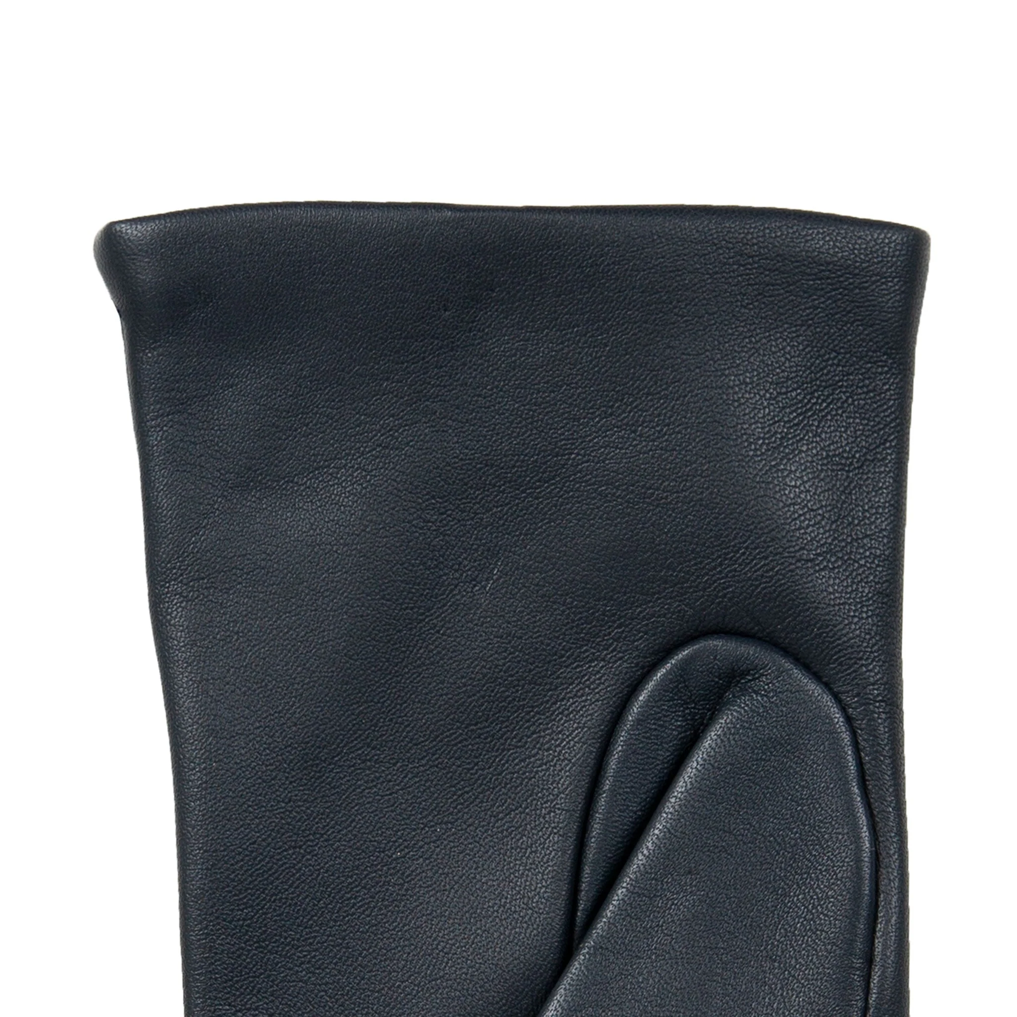 Women's Three-Point Cashmere-Lined Leather Gloves - Image 16