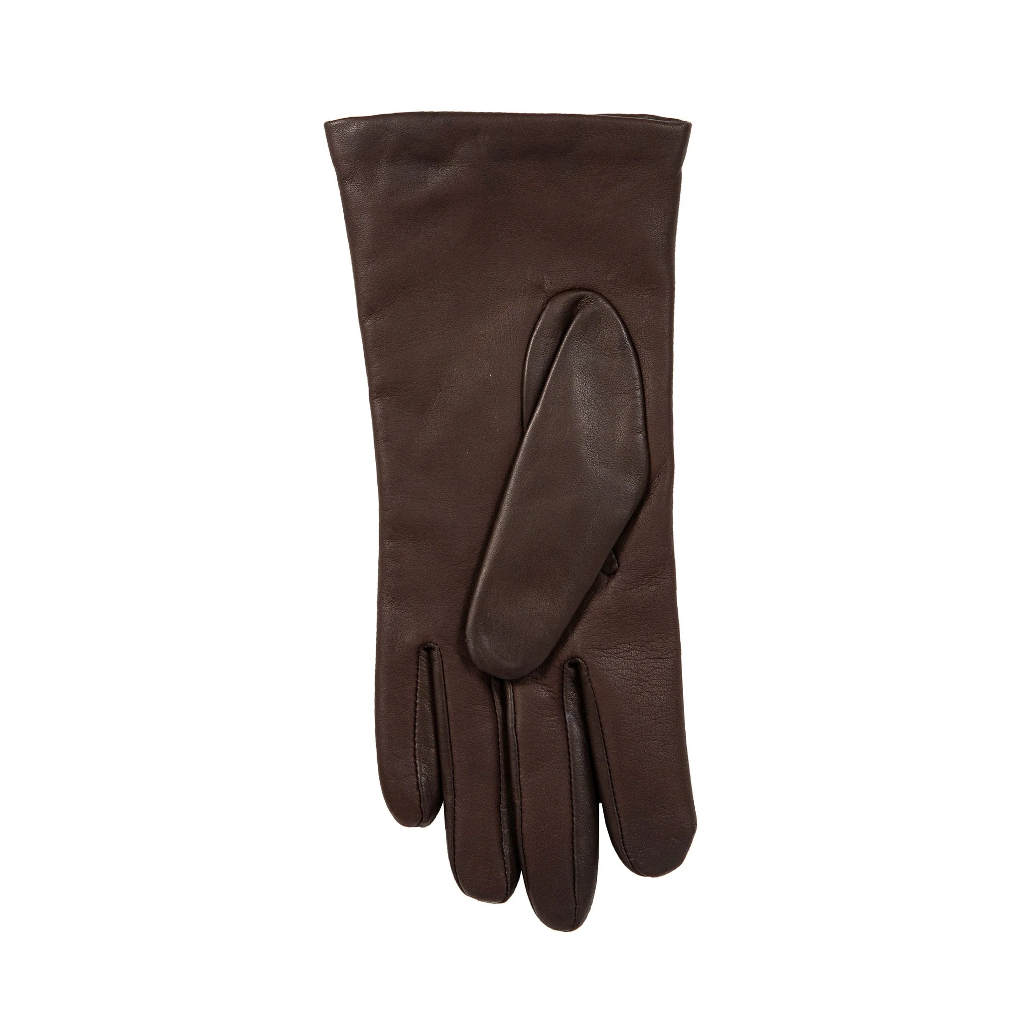 Women's Three-Point Cashmere-Lined Leather Gloves - Image 25