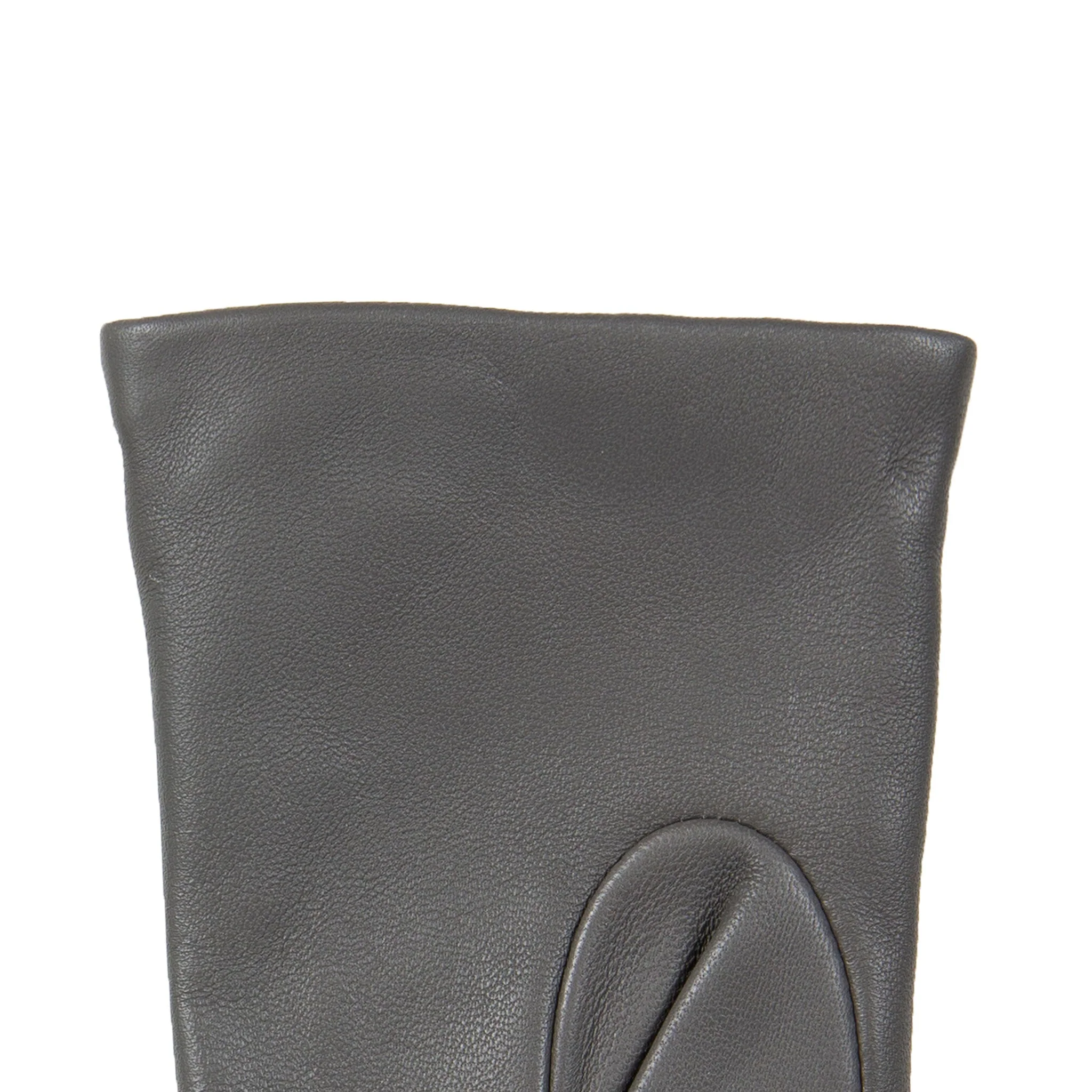 Women's Three-Point Cashmere-Lined Leather Gloves - Image 40