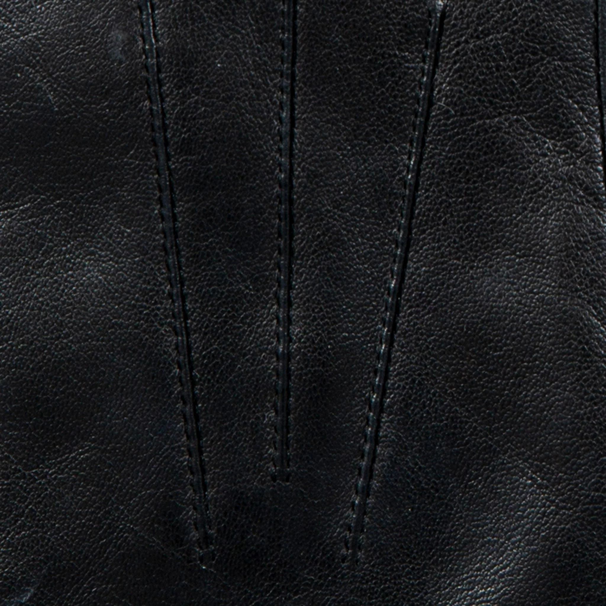Women's Three-Point Cashmere-Lined Leather Gloves - Image 8